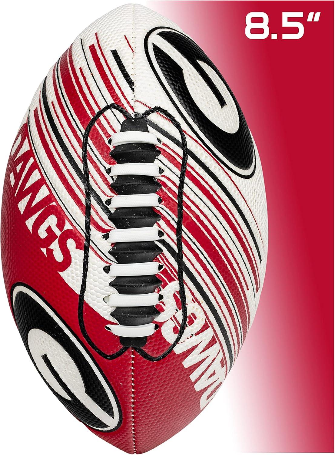 image:imageFranklin Sports NCAA Football Youth Mini Football 85 SPACELACE Easy Grip Texture Perfect for KidsGeorgia Bulldogs