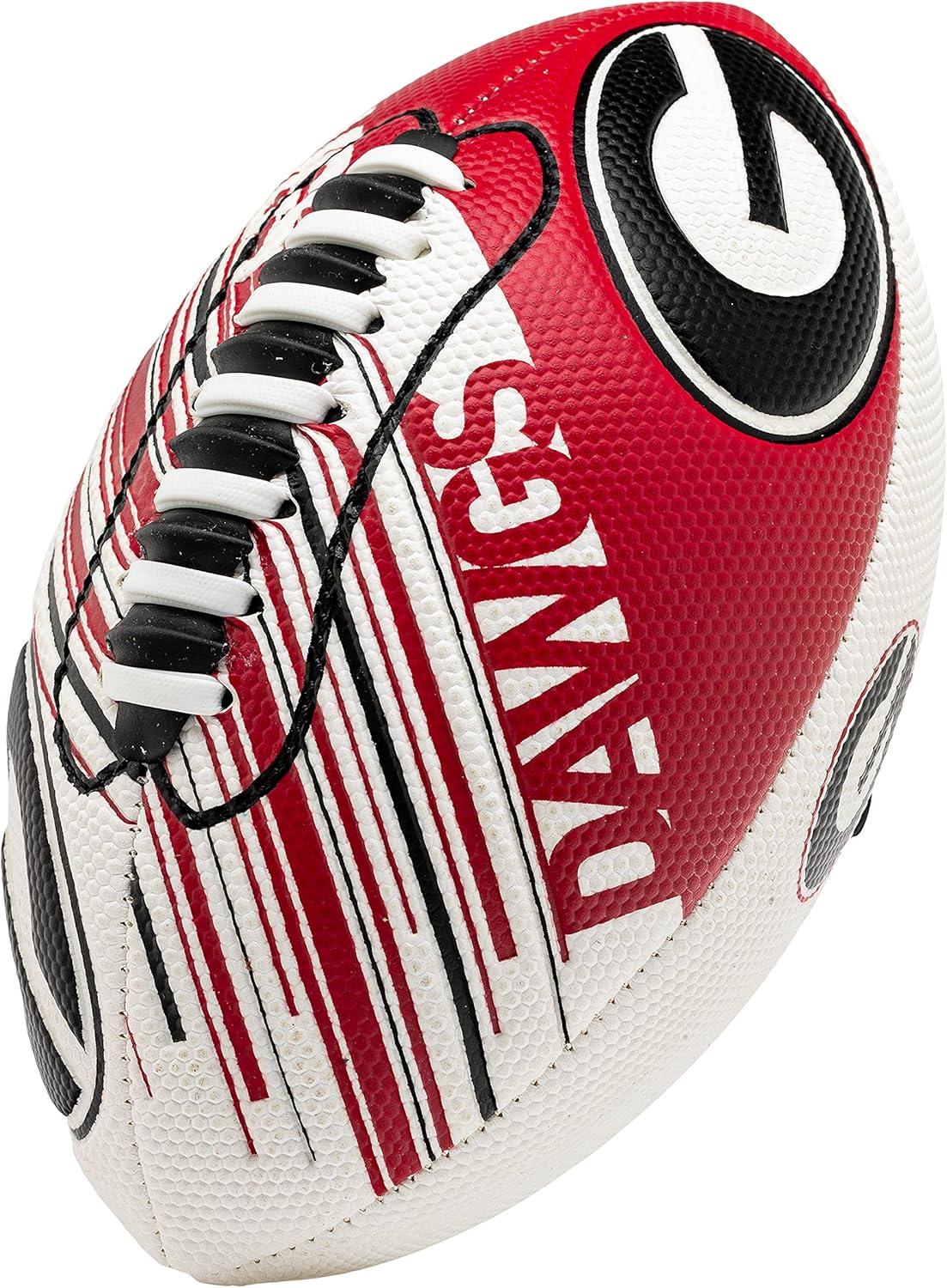image:imageFranklin Sports NCAA Football Youth Mini Football 85 SPACELACE Easy Grip Texture Perfect for KidsGeorgia Bulldogs