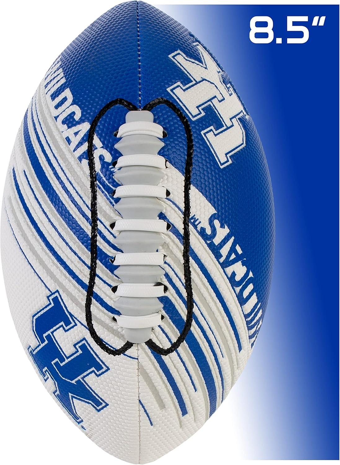 image:imageFranklin Sports NCAA Football Youth Mini Football 85 SPACELACE Easy Grip Texture Perfect for KidsKentucky Wildcats
