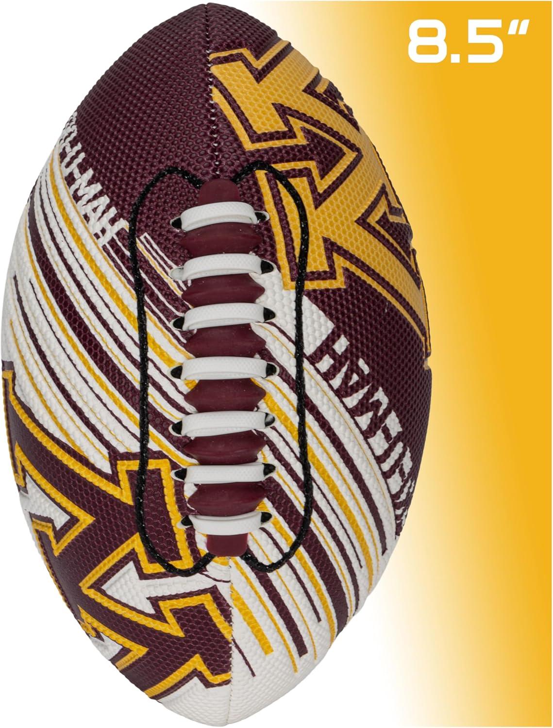 image:imageFranklin Sports NCAA Football Youth Mini Football 85 SPACELACE Easy Grip Texture Perfect for KidsMinnesota Golden Gophers