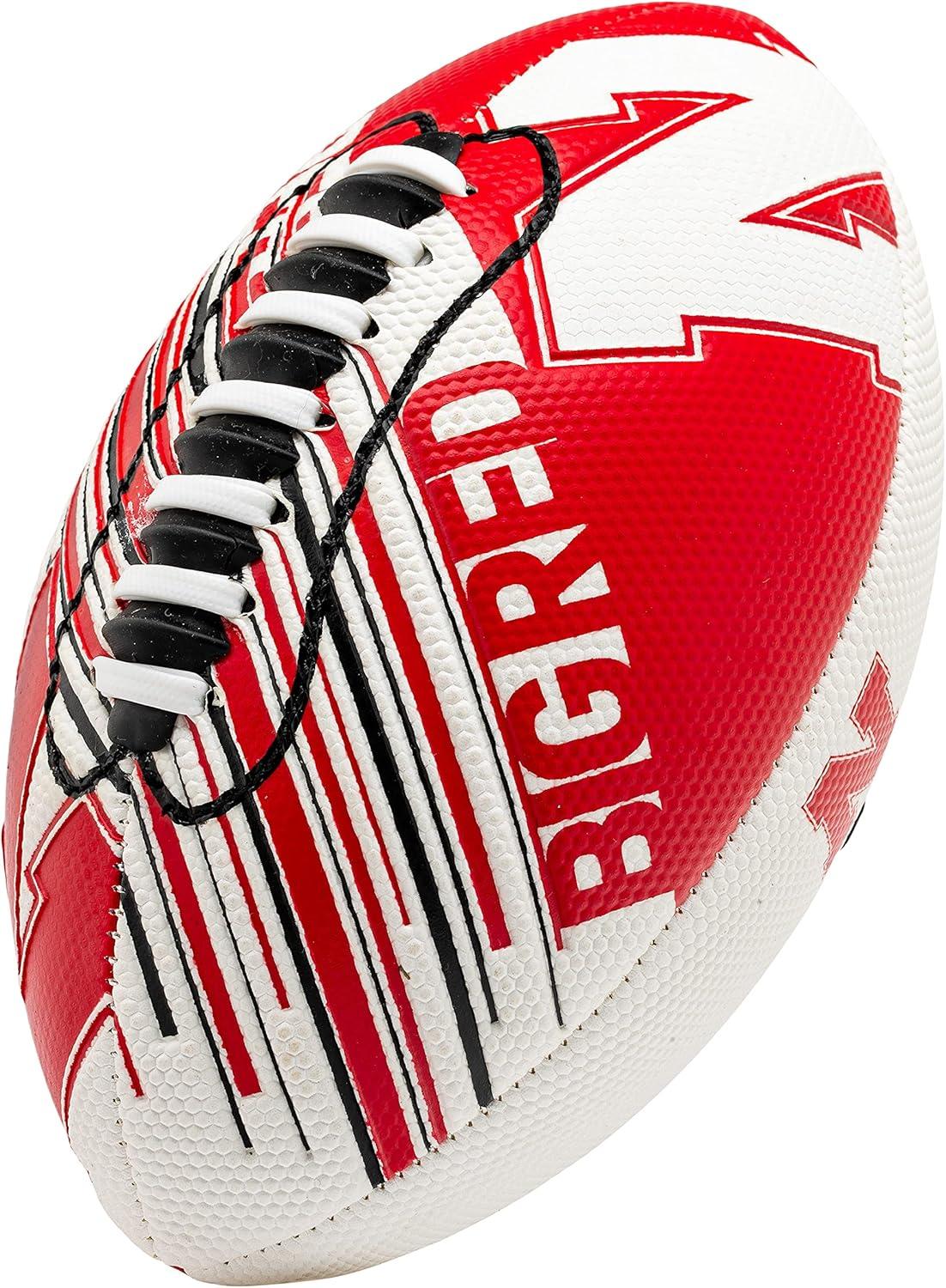 image:imageFranklin Sports NCAA Football Youth Mini Football 85 SPACELACE Easy Grip Texture Perfect for KidsNebraska Huskers