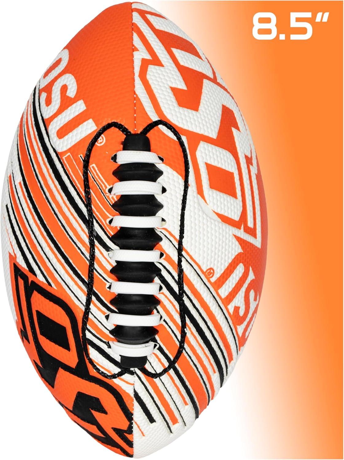 image:imageFranklin Sports NCAA Football Youth Mini Football 85 SPACELACE Easy Grip Texture Perfect for KidsOklahoma State Cowboys