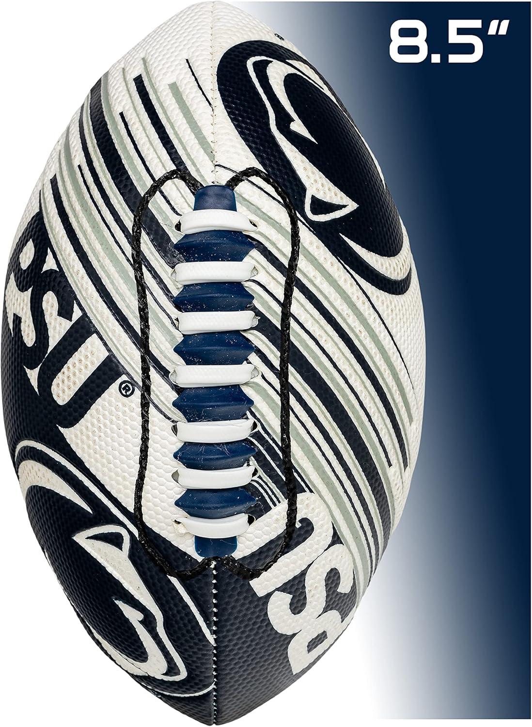 image:imageFranklin Sports NCAA Football Youth Mini Football 85 SPACELACE Easy Grip Texture Perfect for KidsPenn State Nittany Lions