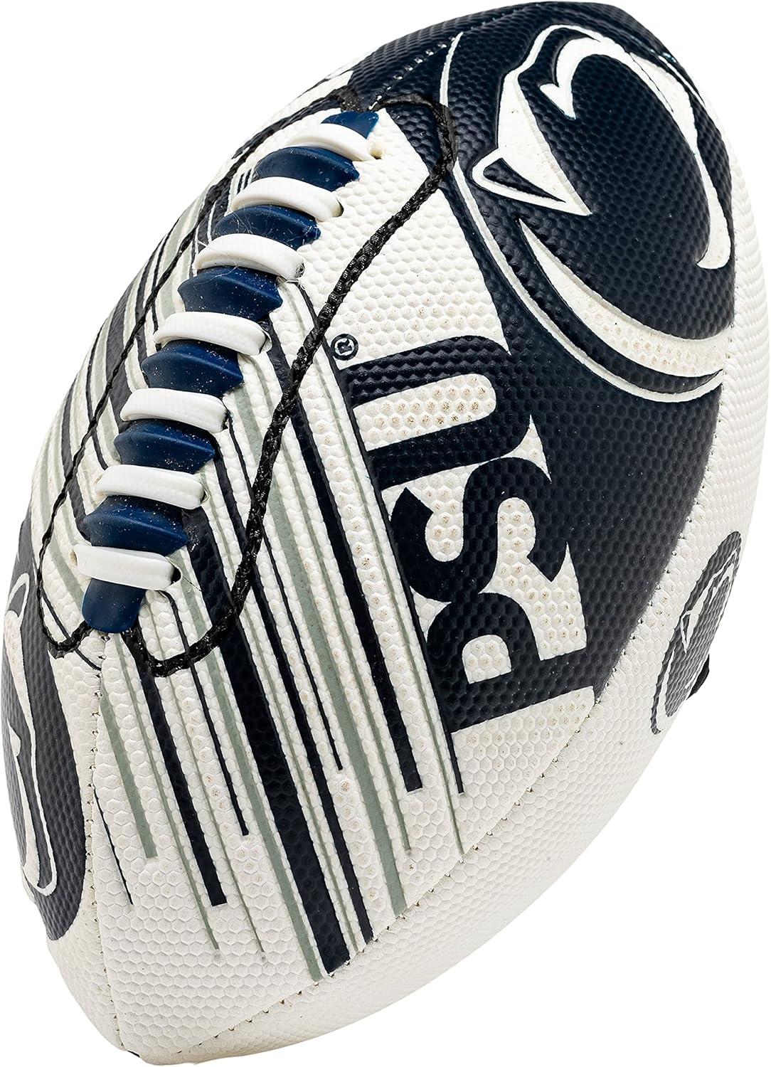 image:imageFranklin Sports NCAA Football Youth Mini Football 85 SPACELACE Easy Grip Texture Perfect for KidsPenn State Nittany Lions