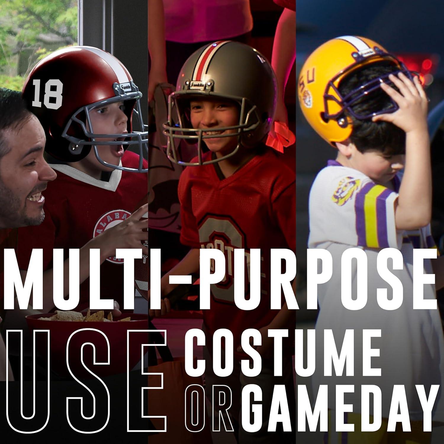 image:imageFranklin Sports NCAA Kids College Football Helmet Jersey Sets NCAA Team Youth Football Helmet Uniform Costume SetAlabama Crimson Tide