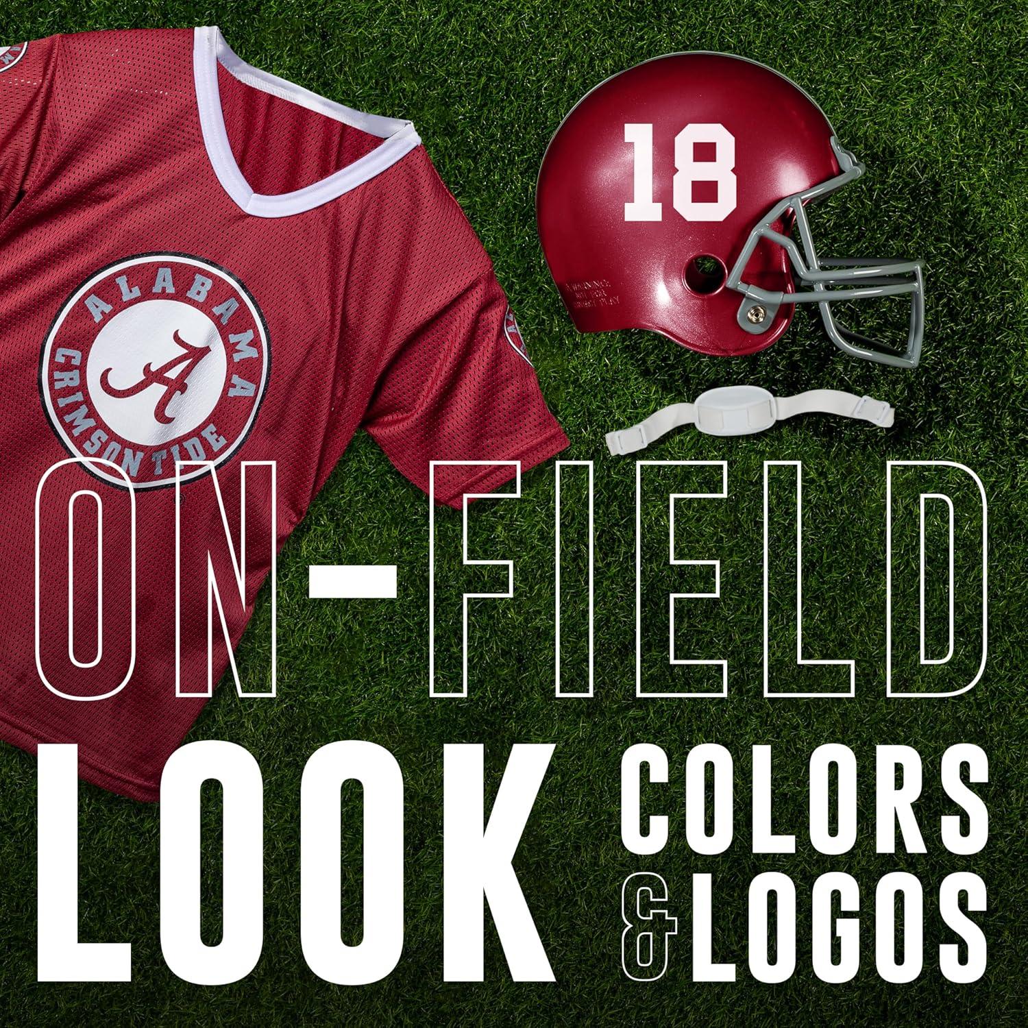 image:imageFranklin Sports NCAA Kids College Football Helmet Jersey Sets NCAA Team Youth Football Helmet Uniform Costume SetAlabama Crimson Tide