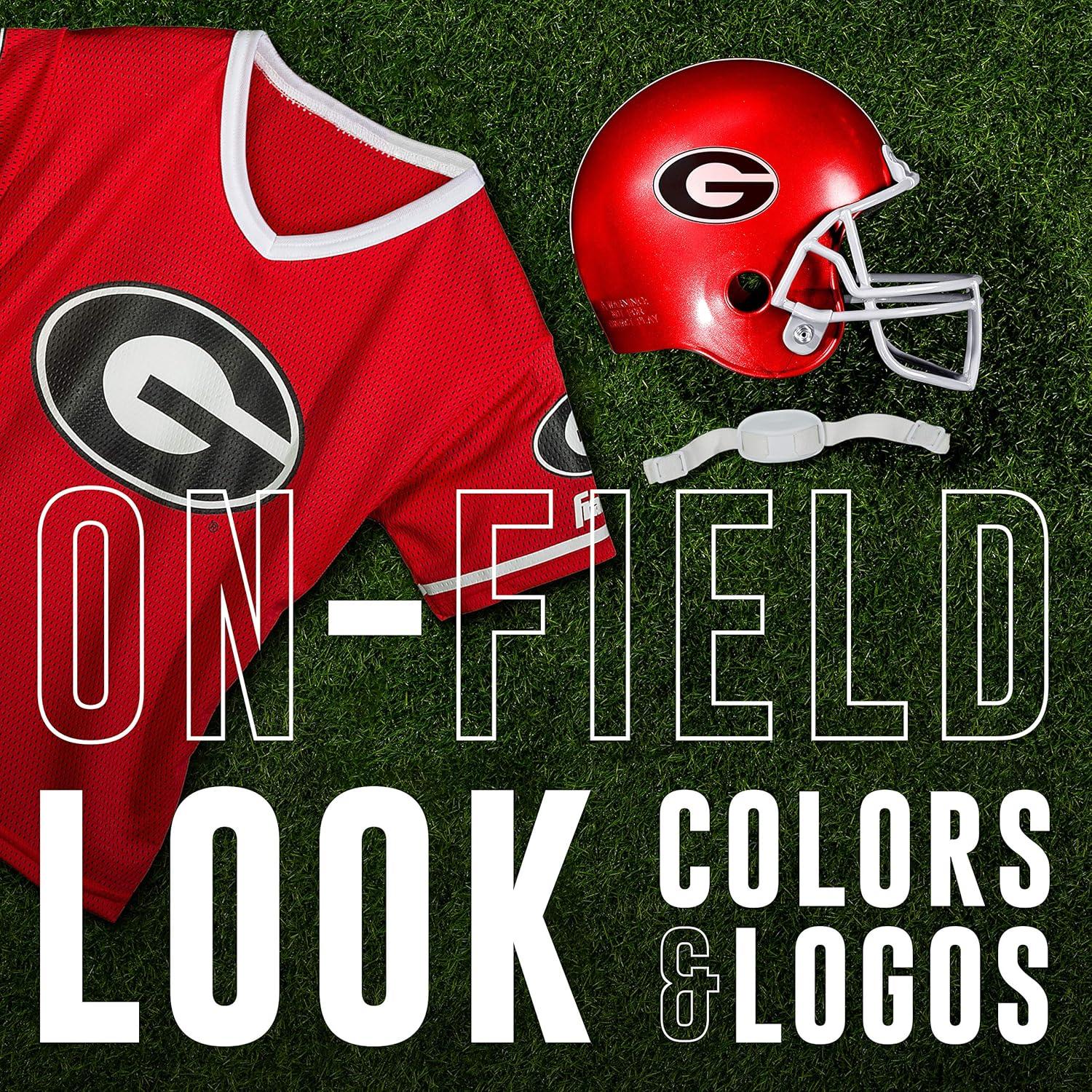 image:imageFranklin Sports NCAA Kids College Football Helmet Jersey Sets NCAA Team Youth Football Helmet Uniform Costume SetGeorgia Bulldogs