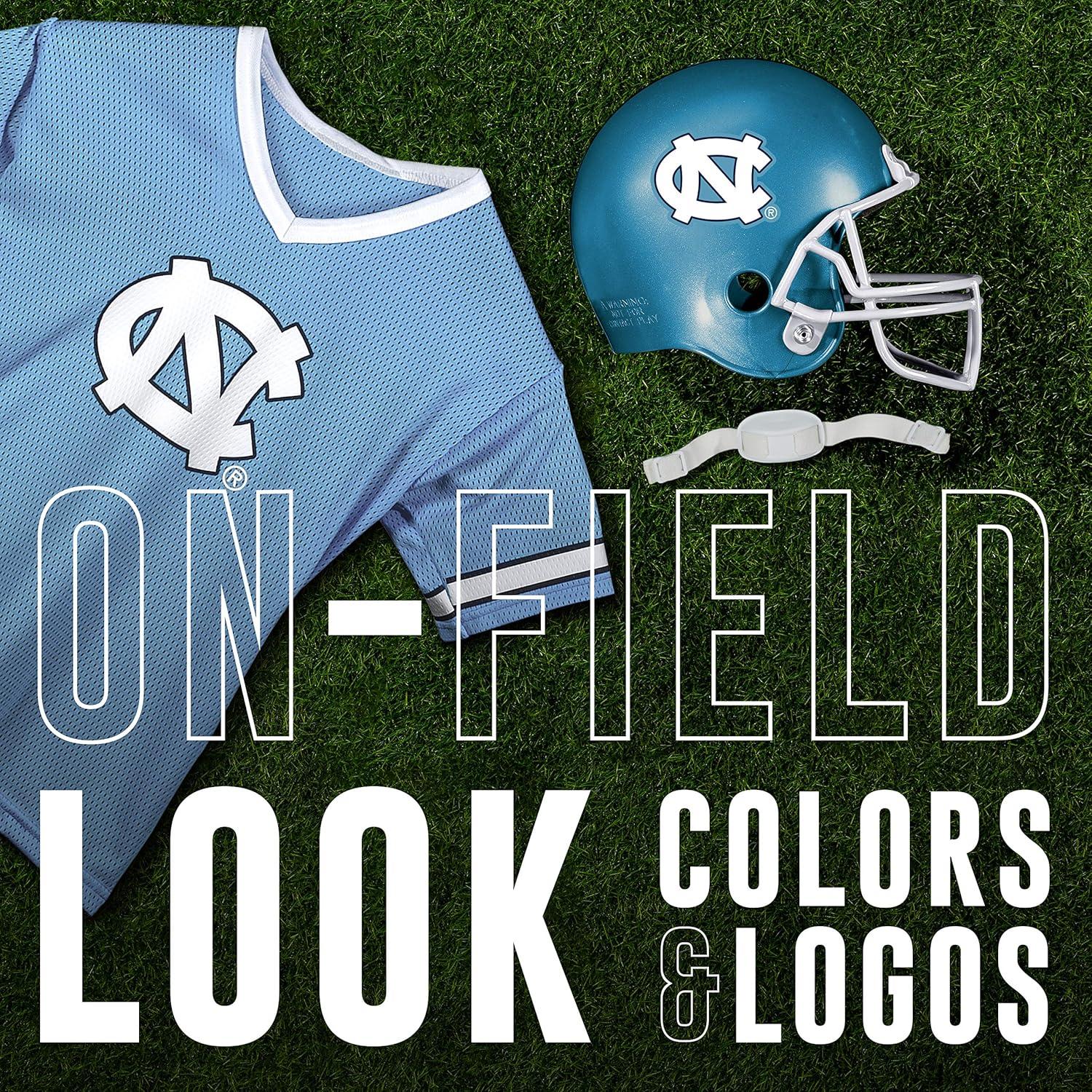 image:imageFranklin Sports NCAA Kids College Football Helmet Jersey Sets NCAA Team Youth Football Helmet Uniform Costume SetNorth Carolina Tar Heels