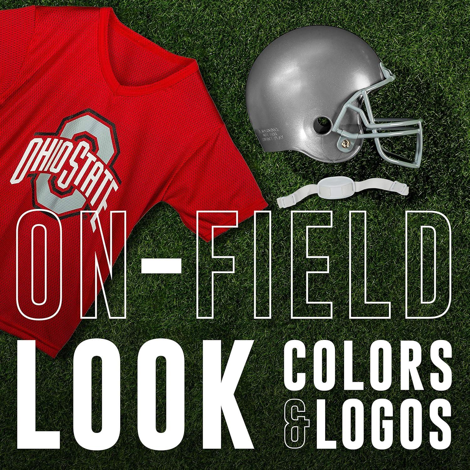 image:imageFranklin Sports NCAA Kids College Football Helmet Jersey Sets NCAA Team Youth Football Helmet Uniform Costume SetOhio State Buckeyes