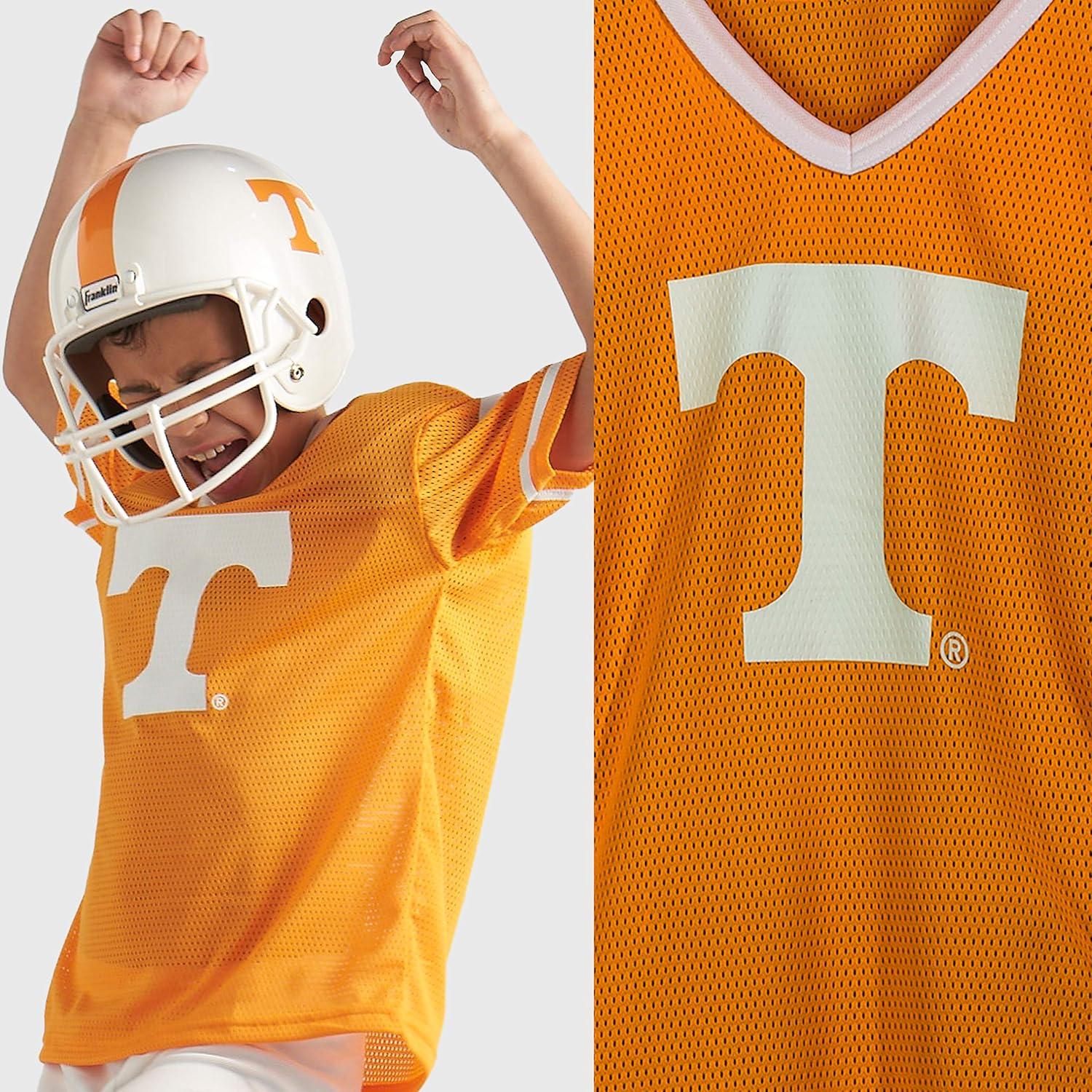 image:imageFranklin Sports NCAA Kids College Football Helmet Jersey Sets NCAA Team Youth Football Helmet Uniform Costume SetTennessee Volunteers