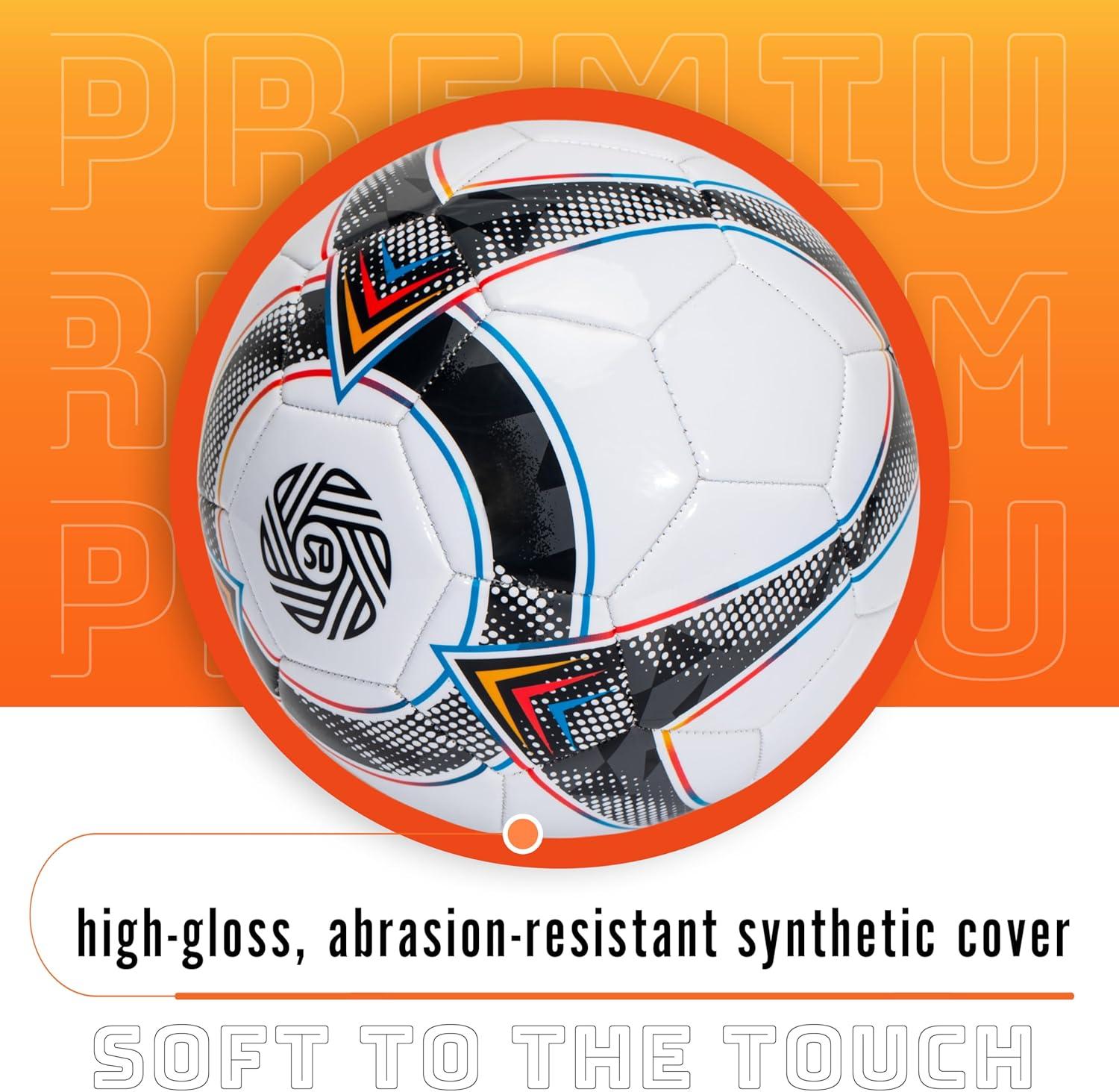image:imageFranklin Sports Official MLS Team Soccer Balls Official Size 5 Soccer Balls Regulation Size Weight Soccer Ball for Kids Adults Boys Girls Soccer Ball Air Pump IncludedSan Diego FC