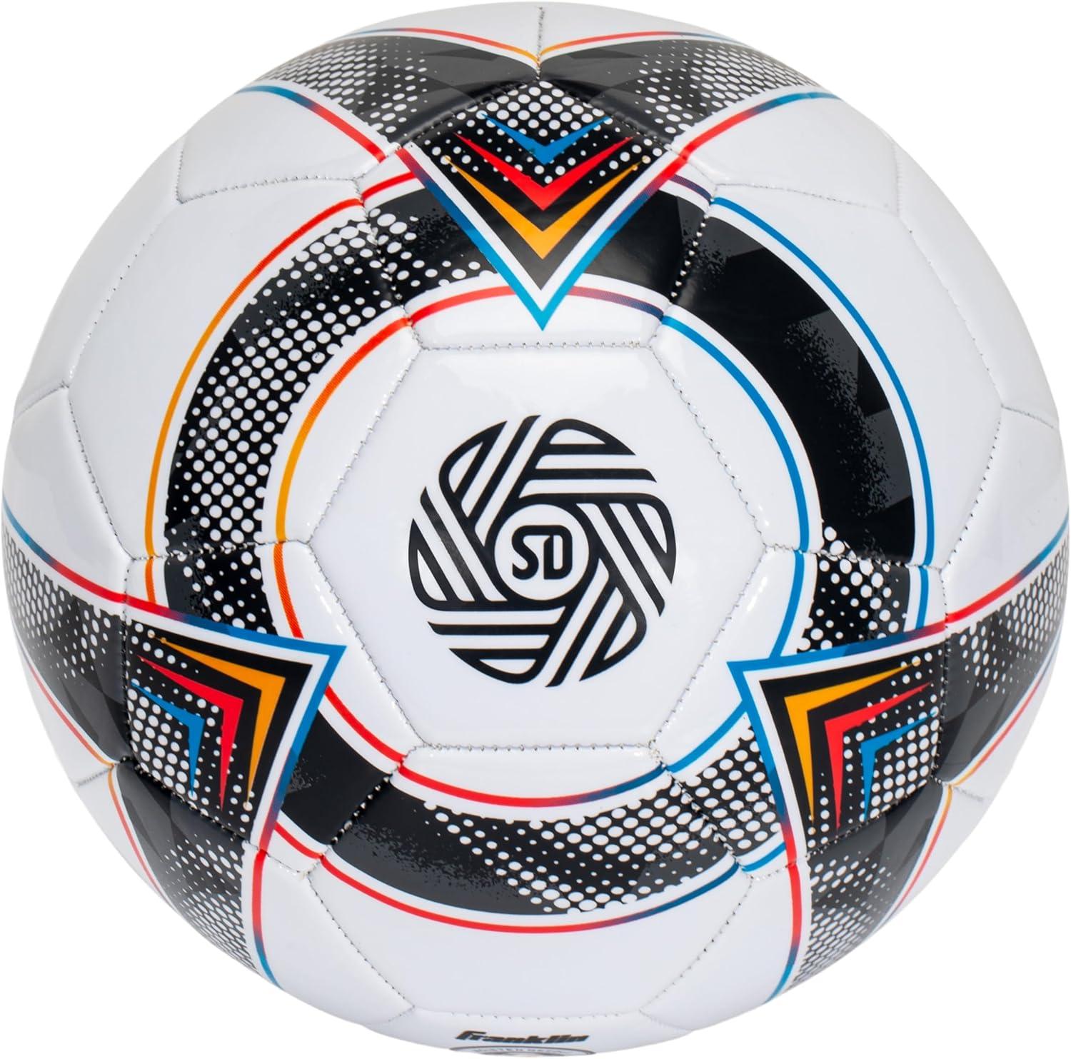 image:imageFranklin Sports Official MLS Team Soccer Balls Official Size 5 Soccer Balls Regulation Size Weight Soccer Ball for Kids Adults Boys Girls Soccer Ball Air Pump IncludedSan Diego FC
