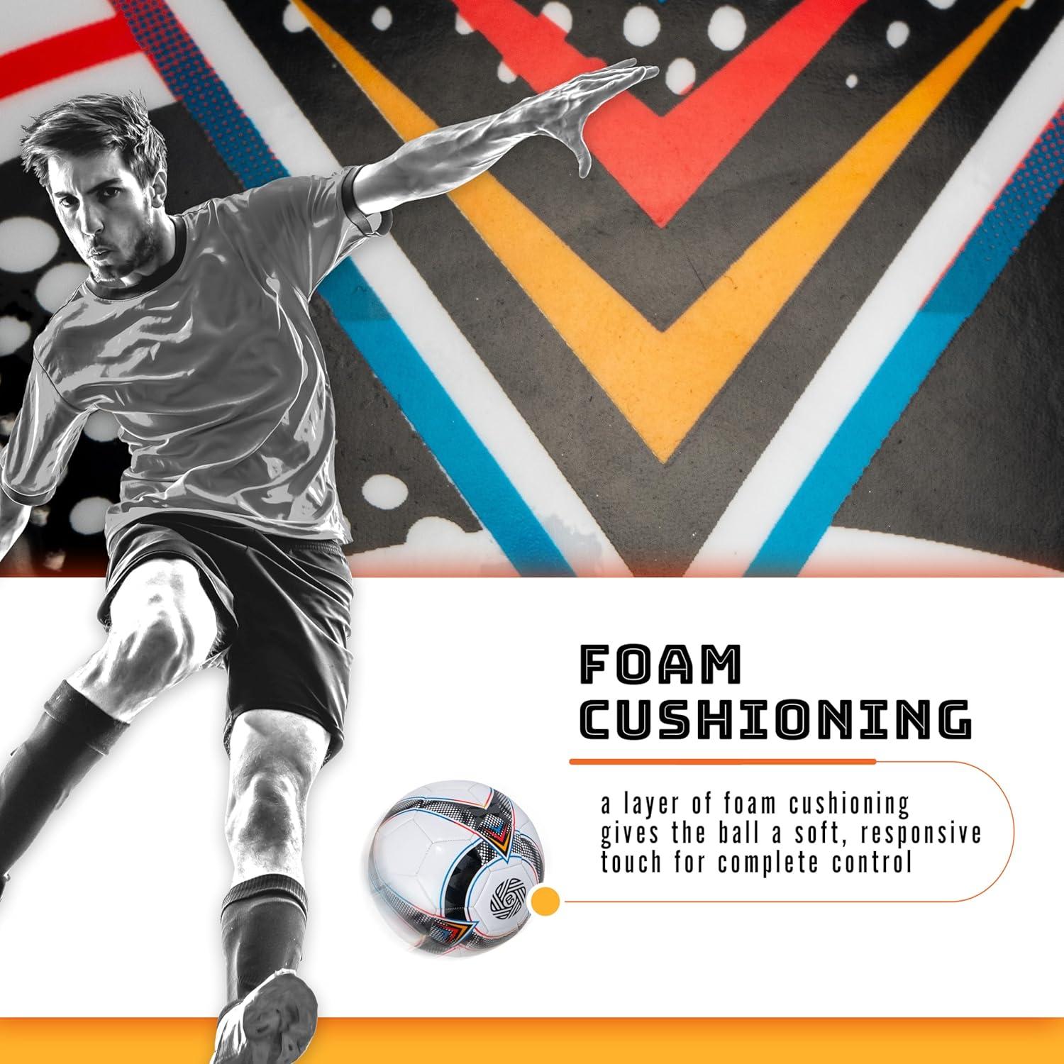 image:imageFranklin Sports Official MLS Team Soccer Balls Official Size 5 Soccer Balls Regulation Size Weight Soccer Ball for Kids Adults Boys Girls Soccer Ball Air Pump IncludedSan Diego FC