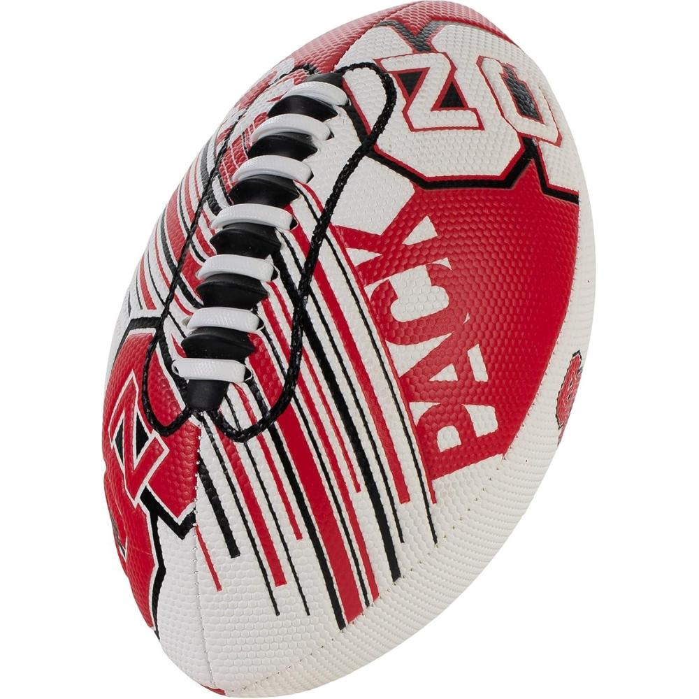 image:imageFranklin Sports NCAA Football Youth Mini Football 85 SPACELACE Easy Grip Texture Perfect for KidsNC State Wolfpack