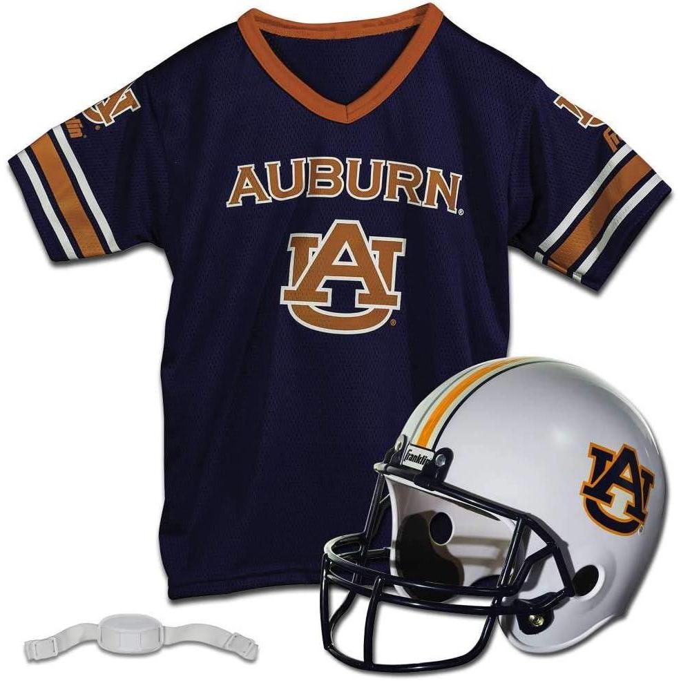 image:imageFranklin Sports NCAA Kids College Football Helmet Jersey Sets NCAA Team Youth Football Helmet Uniform Costume SetAuburn Tigers