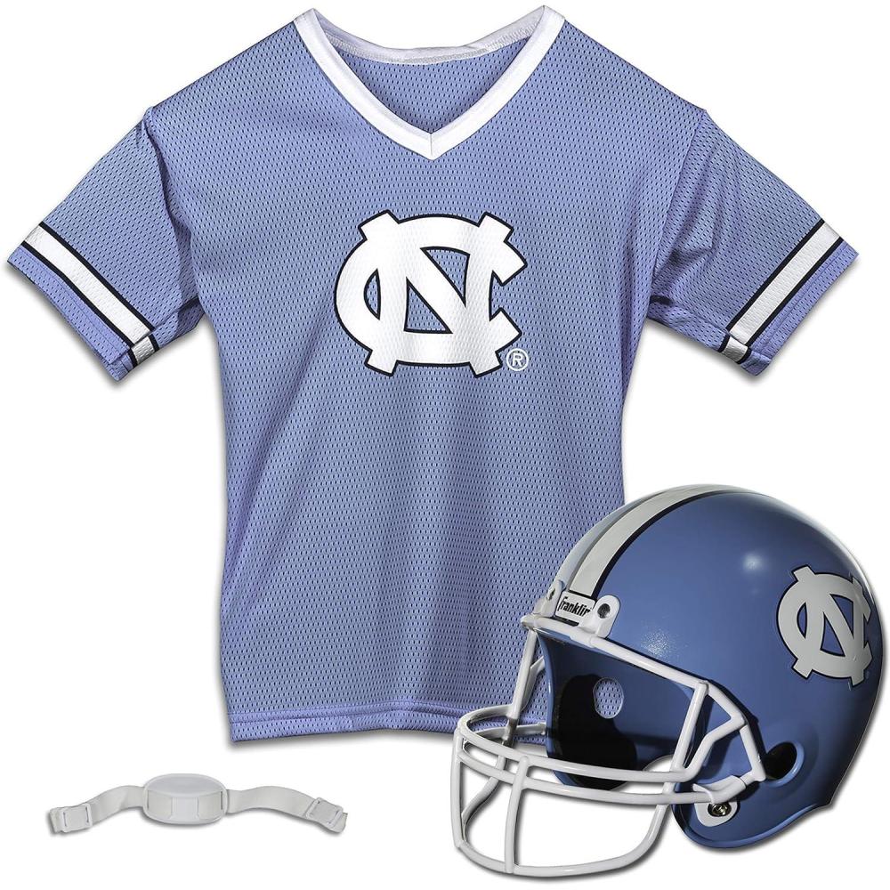 image:imageFranklin Sports NCAA Kids College Football Helmet  Jersey Sets  NCAA Team Youth Football Helmet  Uniform Costume SetNorth Carolina Tar Heels