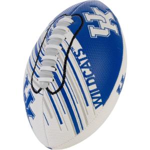 Franklin Sports NCAA Football – Youth Mini Football – 8.5″ SPACELACE Easy Grip Texture – Perfect for Kids(Kentucky Wildcats)