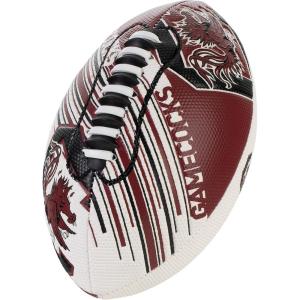 Franklin Sports NCAA Football – Youth Mini Football – 8.5″ SPACELACE Easy Grip Texture – Perfect for Kids(S. Carolina Gamecocks)