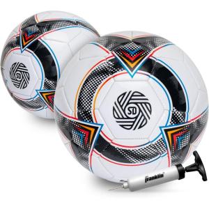 Franklin Sports Official MLS Team Soccer Balls – Official Size 5 Soccer Balls – Regulation Size + Weight Soccer Ball for Kids + Adults – Boys + Girls Soccer Ball – Air Pump Included(San Diego FC)