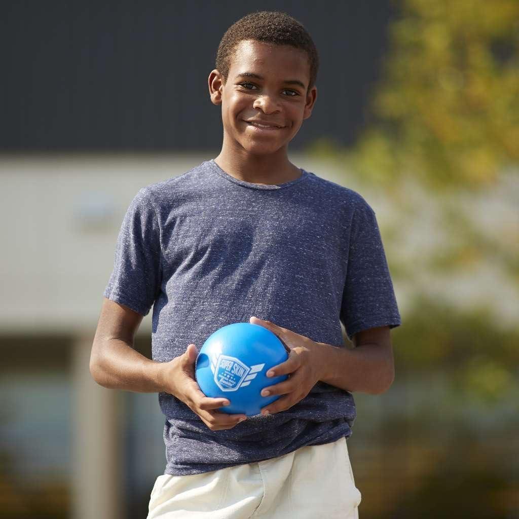 image:imageFranklin Sports Dodgeball Ball Set SuperskinCoated Foam Balls for Playground Games Small Dodgeballs for Gymnasium Games EasyGrip Foam Balls Wont Shred or Tear for Hours of Fun6Inch
