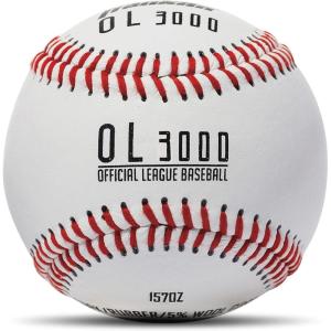 Franklin Sports Official Size Baseballs – 9″ Baseballs – Official League Baseballs – Great for Practice + Training – Official Size + Weight – 1 Pack