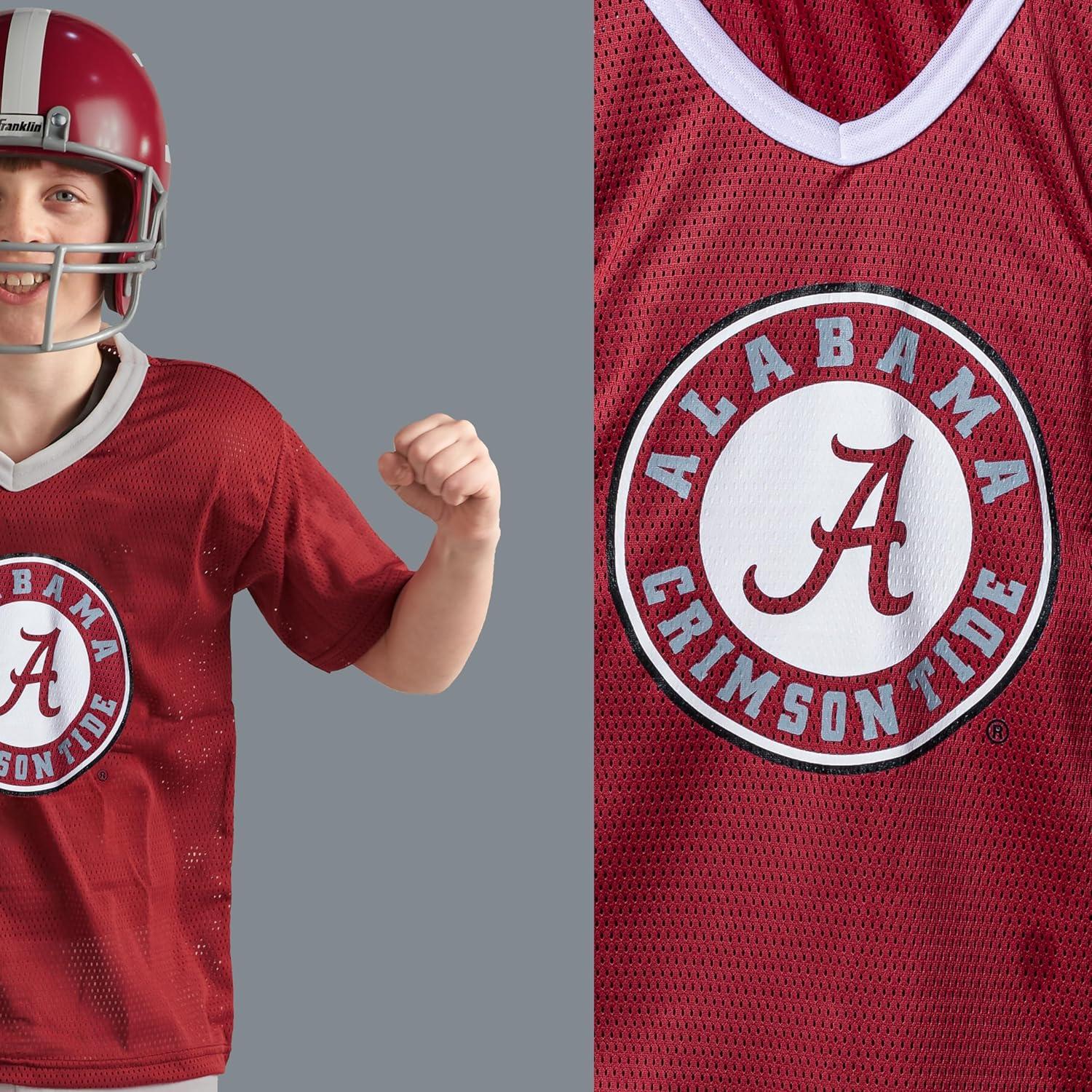 image:imageFranklin Sports NCAA Kids Football Uniform Sets College Football Jersey Helmet Pants for Boys Girls NCAA OfficialAlabama Crimson Tide