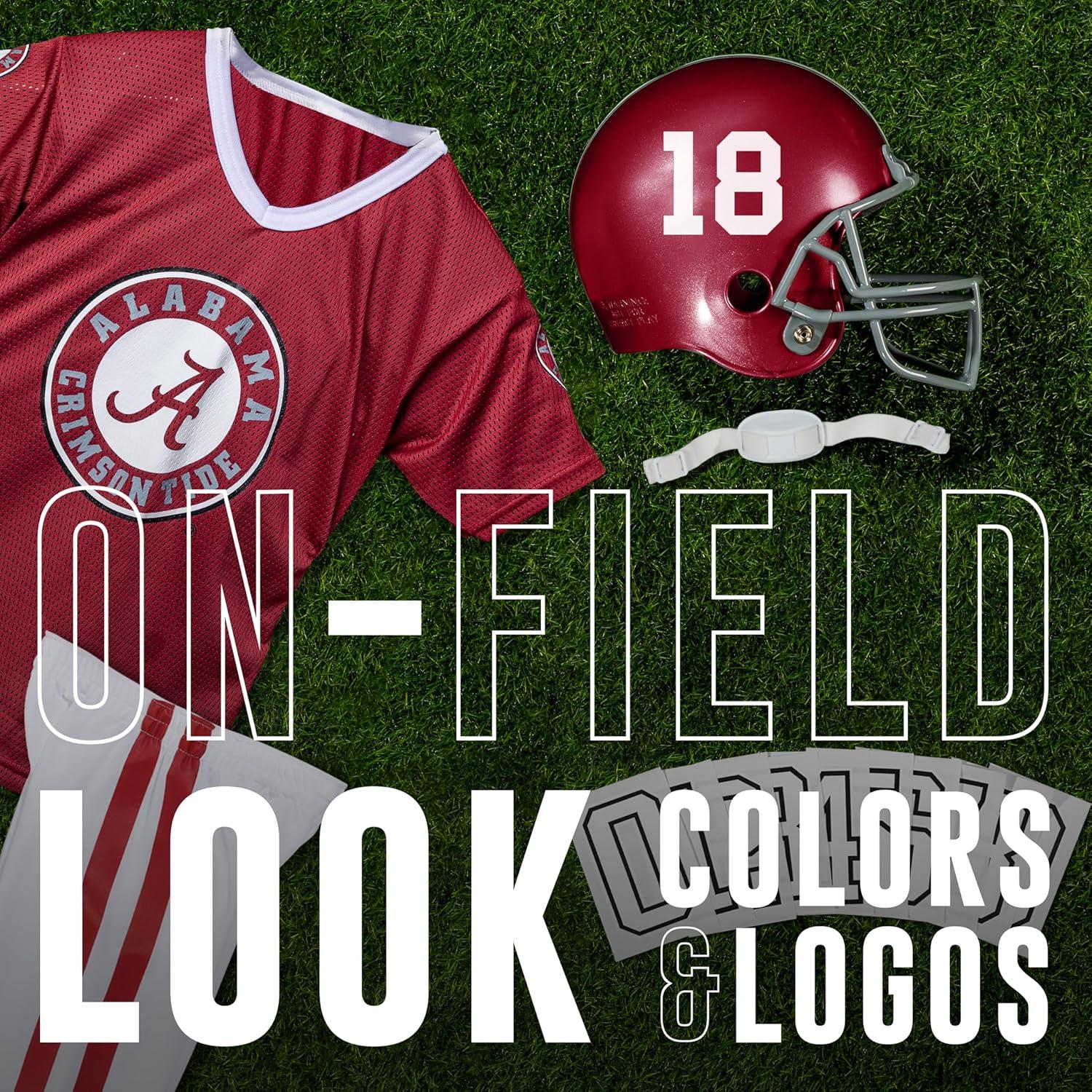 image:imageFranklin Sports NCAA Kids Football Uniform Sets College Football Jersey Helmet Pants for Boys Girls NCAA OfficialAlabama Crimson Tide