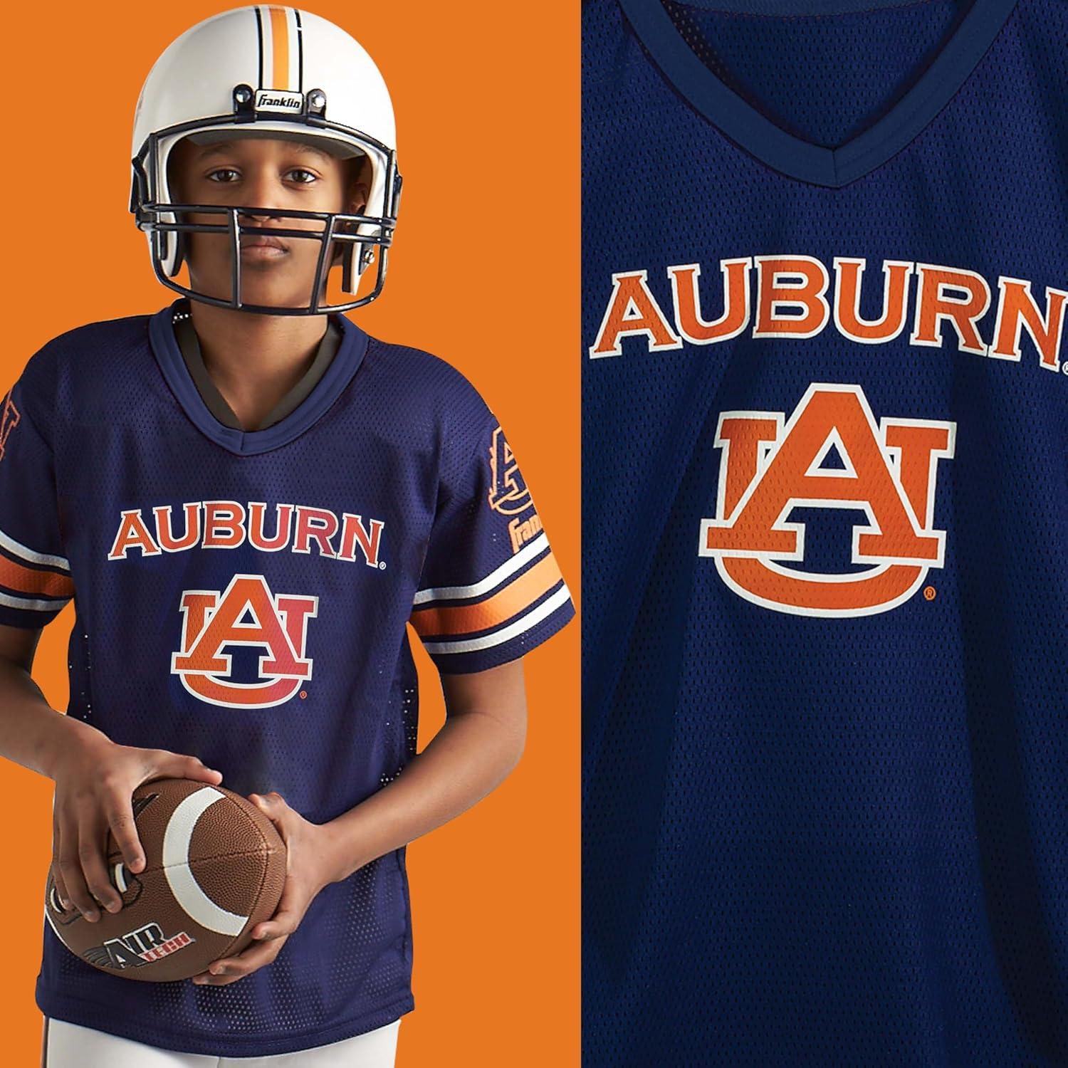 image:imageFranklin Sports NCAA Kids Football Uniform Sets College Football Jersey Helmet Pants for Boys Girls NCAA OfficialAuburn Tigers