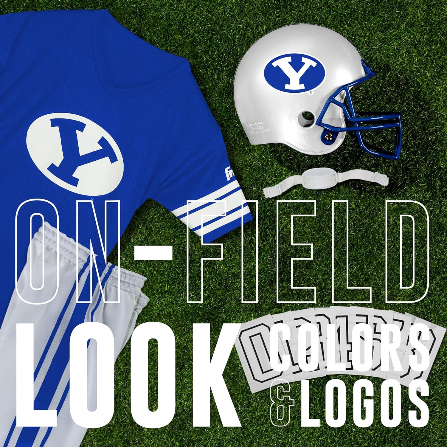 image:imageFranklin Sports NCAA Kids Football Uniform Sets College Football Jersey Helmet Pants for Boys Girls NCAA OfficialBYU Cougars