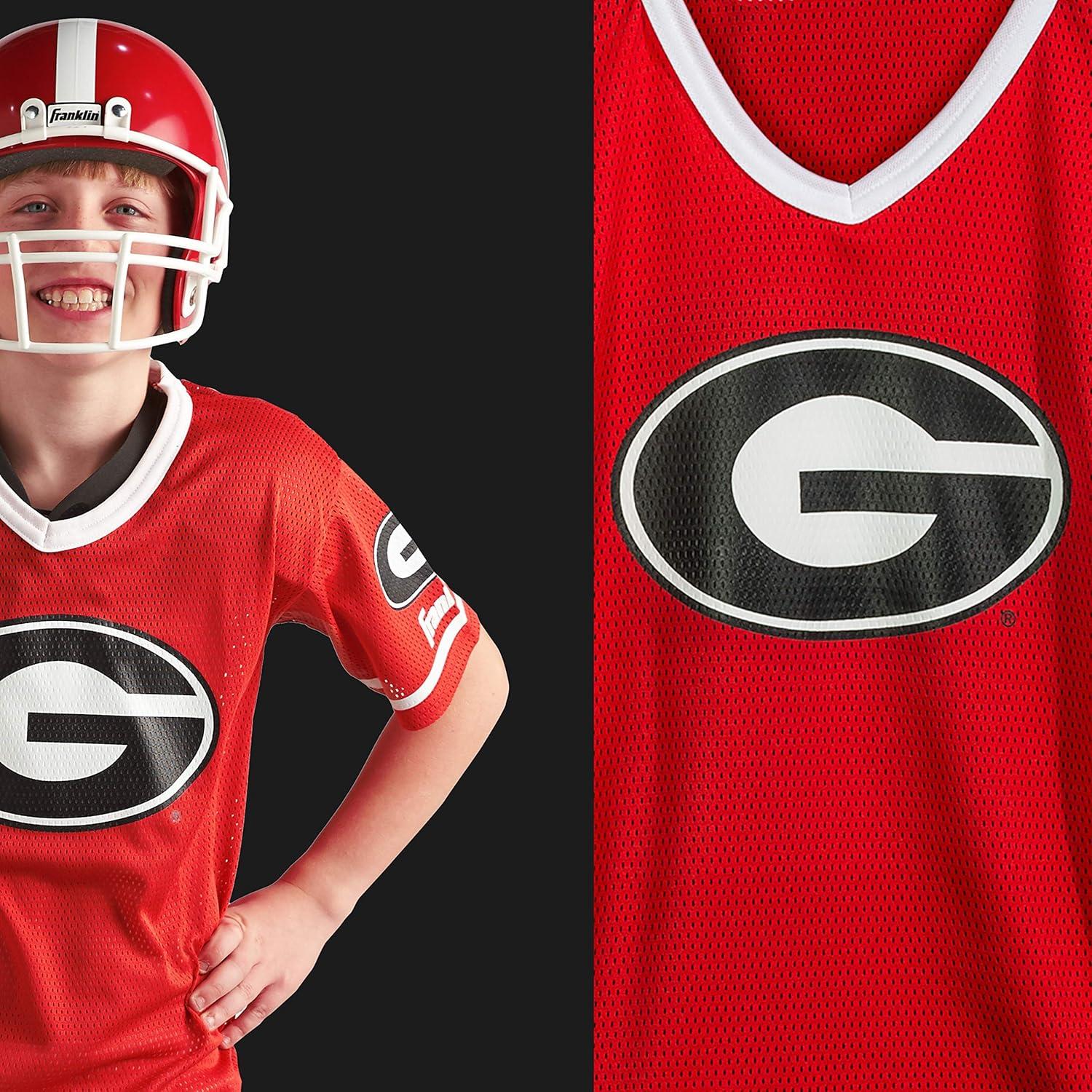 image:imageFranklin Sports NCAA Kids Football Uniform Sets College Football Jersey Helmet Pants for Boys Girls NCAA OfficialGeorgia Bulldogs