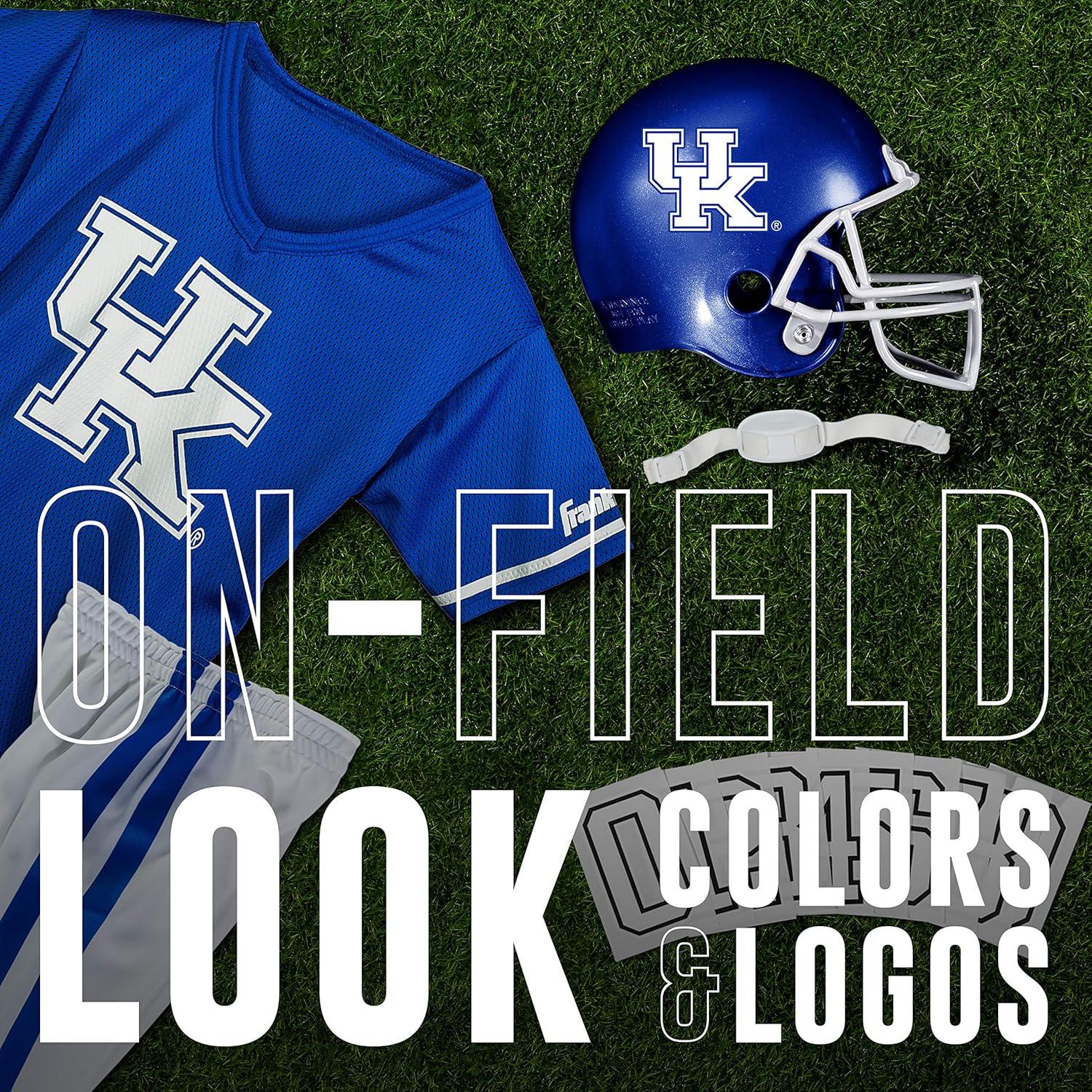 image:imageFranklin Sports NCAA Kids Football Uniform Sets College Football Jersey Helmet Pants for Boys Girls NCAA OfficialKentucky Wildcats