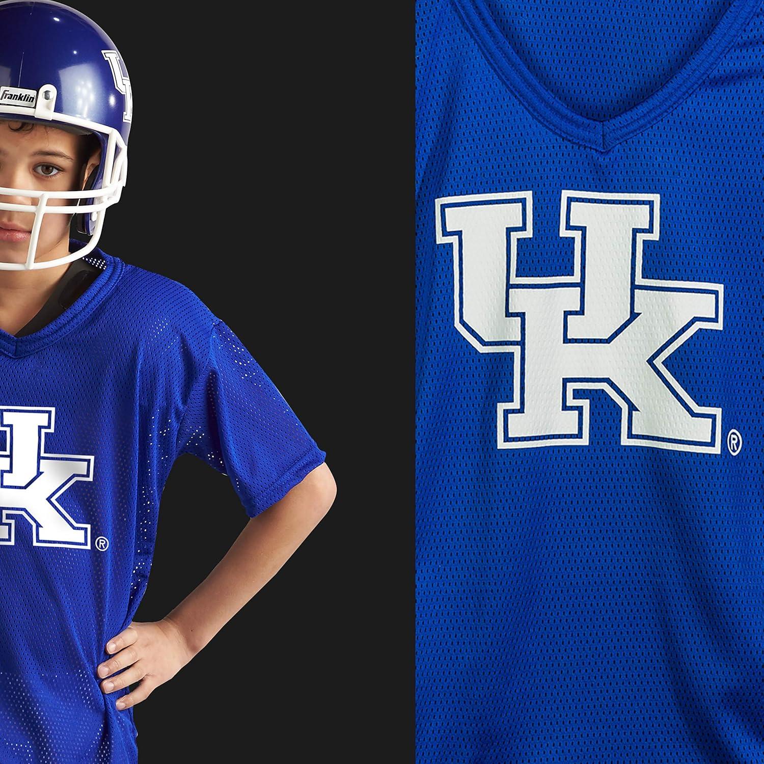 image:imageFranklin Sports NCAA Kids Football Uniform Sets College Football Jersey Helmet Pants for Boys Girls NCAA OfficialKentucky Wildcats