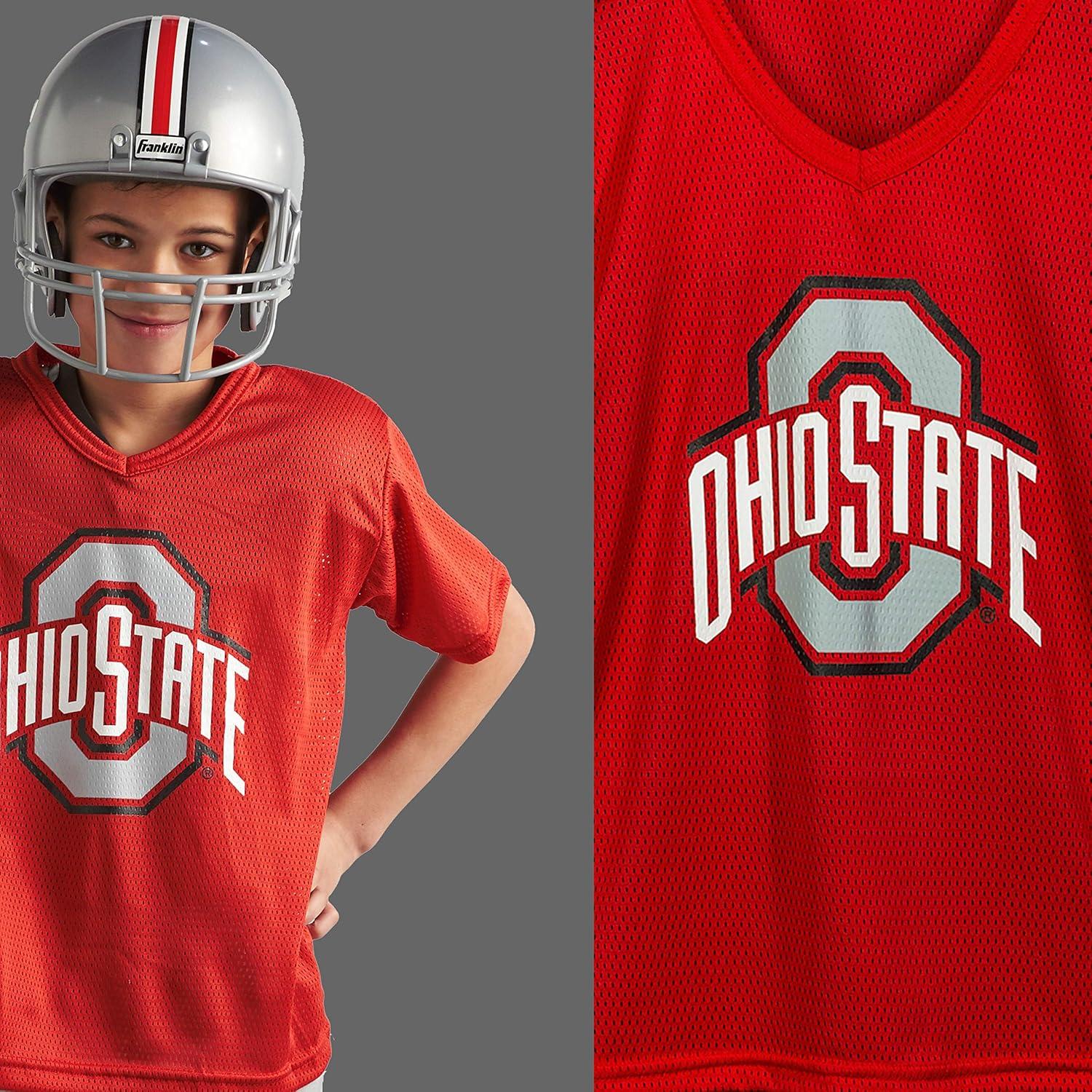 image:imageFranklin Sports NCAA Kids Football Uniform Sets College Football Jersey Helmet Pants for Boys Girls NCAA OfficialOhio State Buckeyes