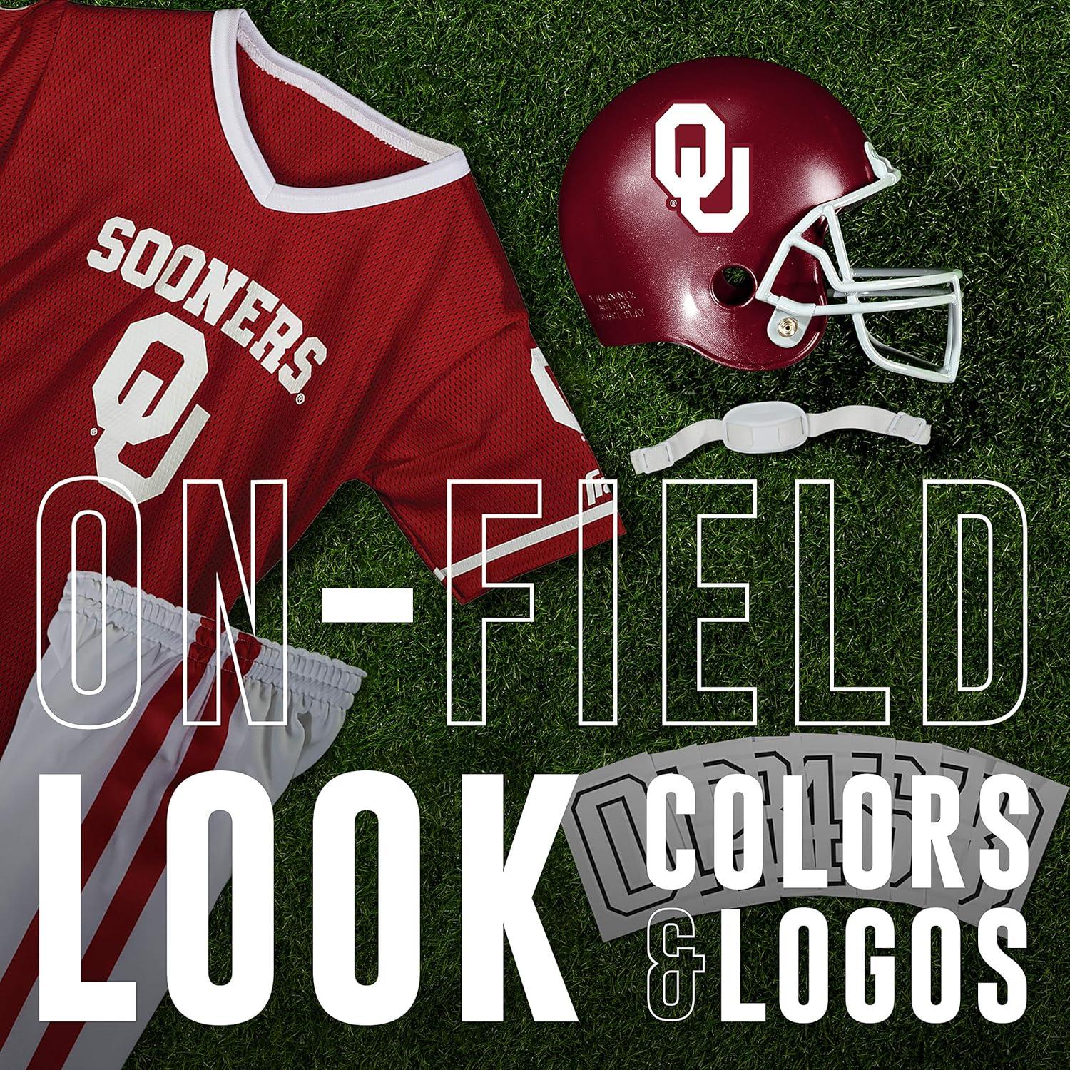 image:imageFranklin Sports NCAA Kids Football Uniform Sets College Football Jersey Helmet Pants for Boys Girls NCAA OfficialOklahoma Sooners