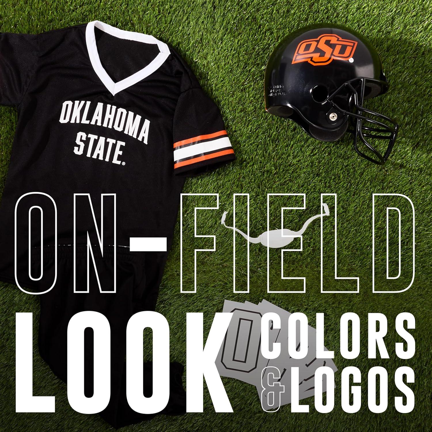 image:imageFranklin Sports NCAA Kids Football Uniform Sets College Football Jersey Helmet Pants for Boys Girls NCAA OfficialOklahoma State Cowboys