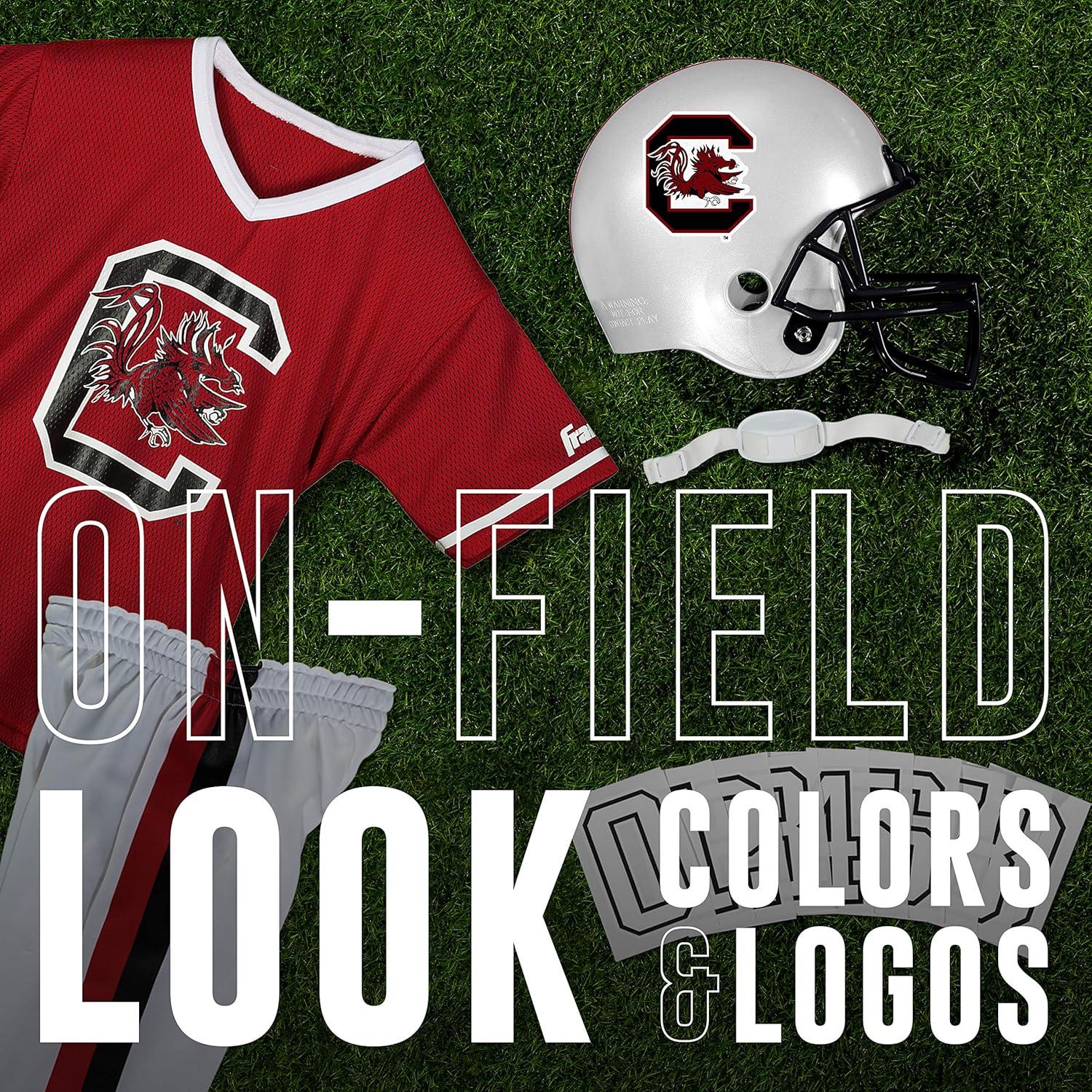 image:imageFranklin Sports NCAA Kids Football Uniform Sets College Football Jersey Helmet Pants for Boys Girls NCAA OfficialSouth Carolina Gamecocks