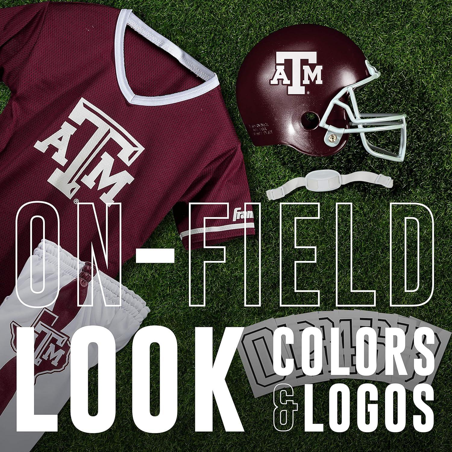 image:imageFranklin Sports NCAA Kids Football Uniform Sets College Football Jersey Helmet Pants for Boys Girls NCAA OfficialTexas AM Aggies