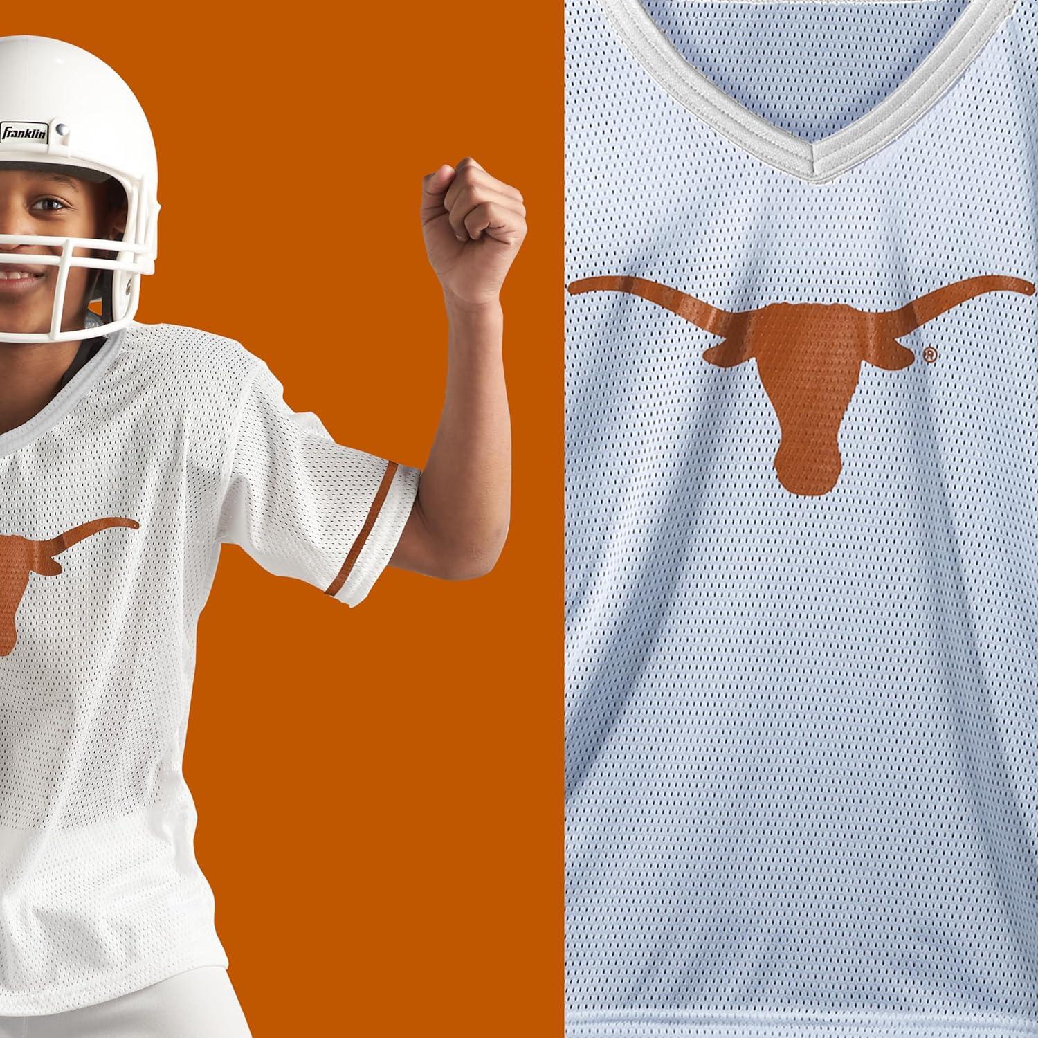 image:imageFranklin Sports NCAA Kids Football Uniform Sets College Football Jersey Helmet Pants for Boys Girls NCAA OfficialTexas Longhorns