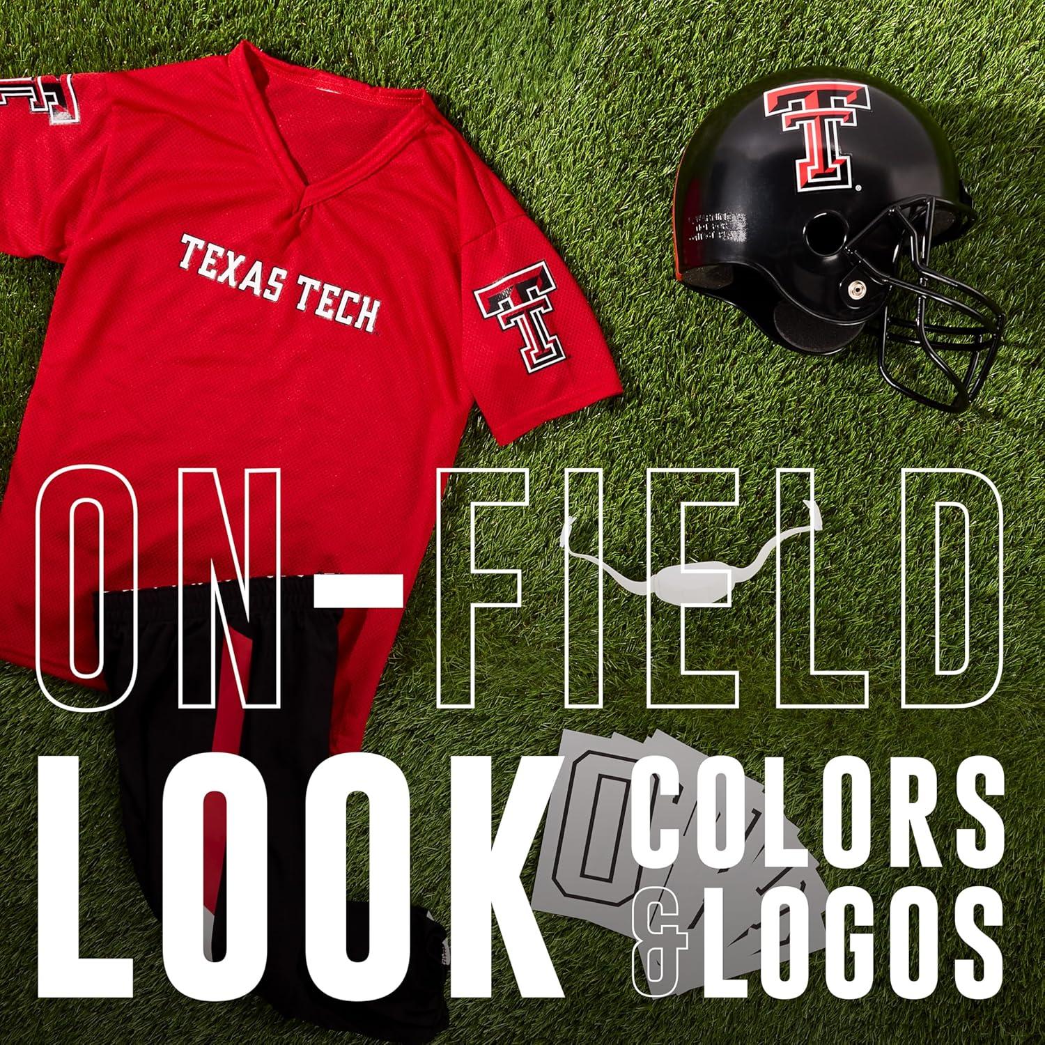 image:imageFranklin Sports NCAA Kids Football Uniform Sets College Football Jersey Helmet Pants for Boys Girls NCAA OfficialTexas Tech Red Raiders