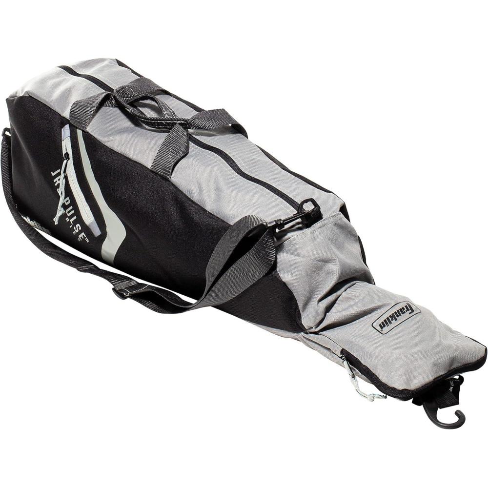 image:imageFranklin Sports JR3 Pulse Sport Equipment Bag Tote Bag for Baseball TBall and Softball Equpiment Holds Bat Helmet amp GloveBlackGray