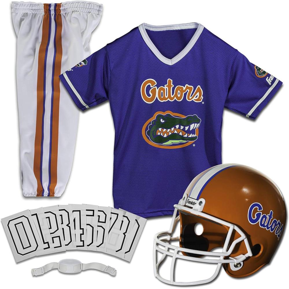 image:imageFranklin Sports NCAA Kids Football Uniform Sets College Football Jersey Helmet Pants for Boys Girls NCAA OfficialFlorida Gators