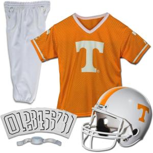 Franklin Sports NCAA Kids Football Uniform Sets – College Football Jersey, Helmet + Pants for Boys + Girls – NCAA Official(Tennessee Volunteers)