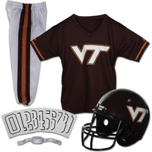 Franklin Sports NCAA Kids Football Uniform Sets – College Football Jersey, Helmet + Pants for Boys + Girls – NCAA Official(Virginia Tech Hokies)