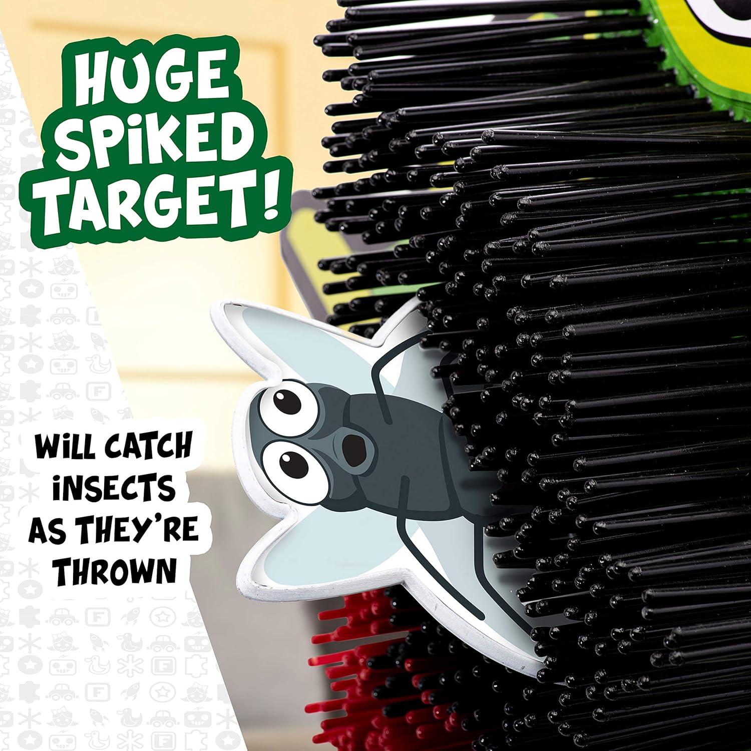 image:imageFranklin Feed The Frog Kids Target Game Fun Interactive Game for Indoor and Outdoor Play with Friends and Family Includes Frog Target 3 Flies and 1 Bee