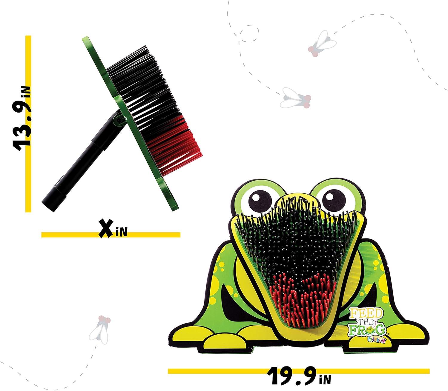 image:imageFranklin Feed The Frog Kids Target Game Fun Interactive Game for Indoor and Outdoor Play with Friends and Family Includes Frog Target 3 Flies and 1 Bee
