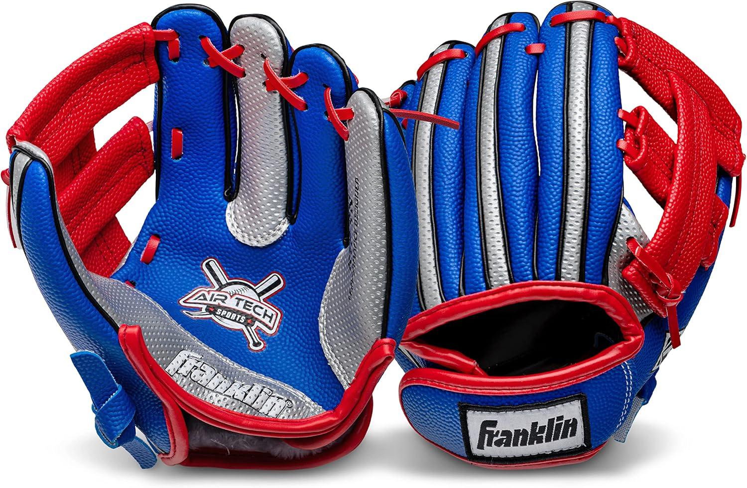 image:imageFranklin Sports Air Tech Foam Baseball Glove and Ball Set Left ThrowerRight Hand Throw with Ball