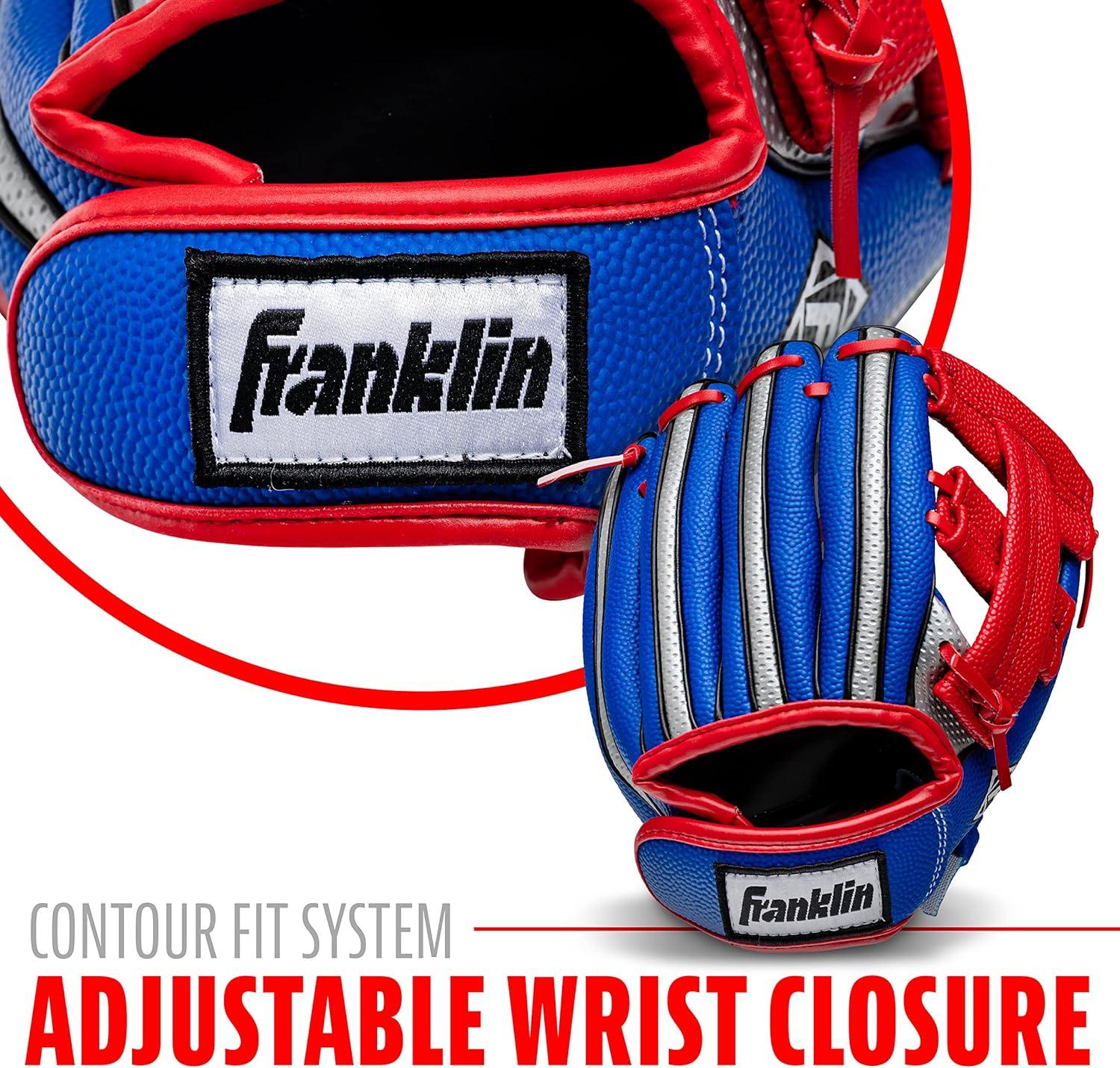 image:imageFranklin Sports Air Tech Foam Baseball Glove and Ball Set Left ThrowerRight Hand Throw with Ball