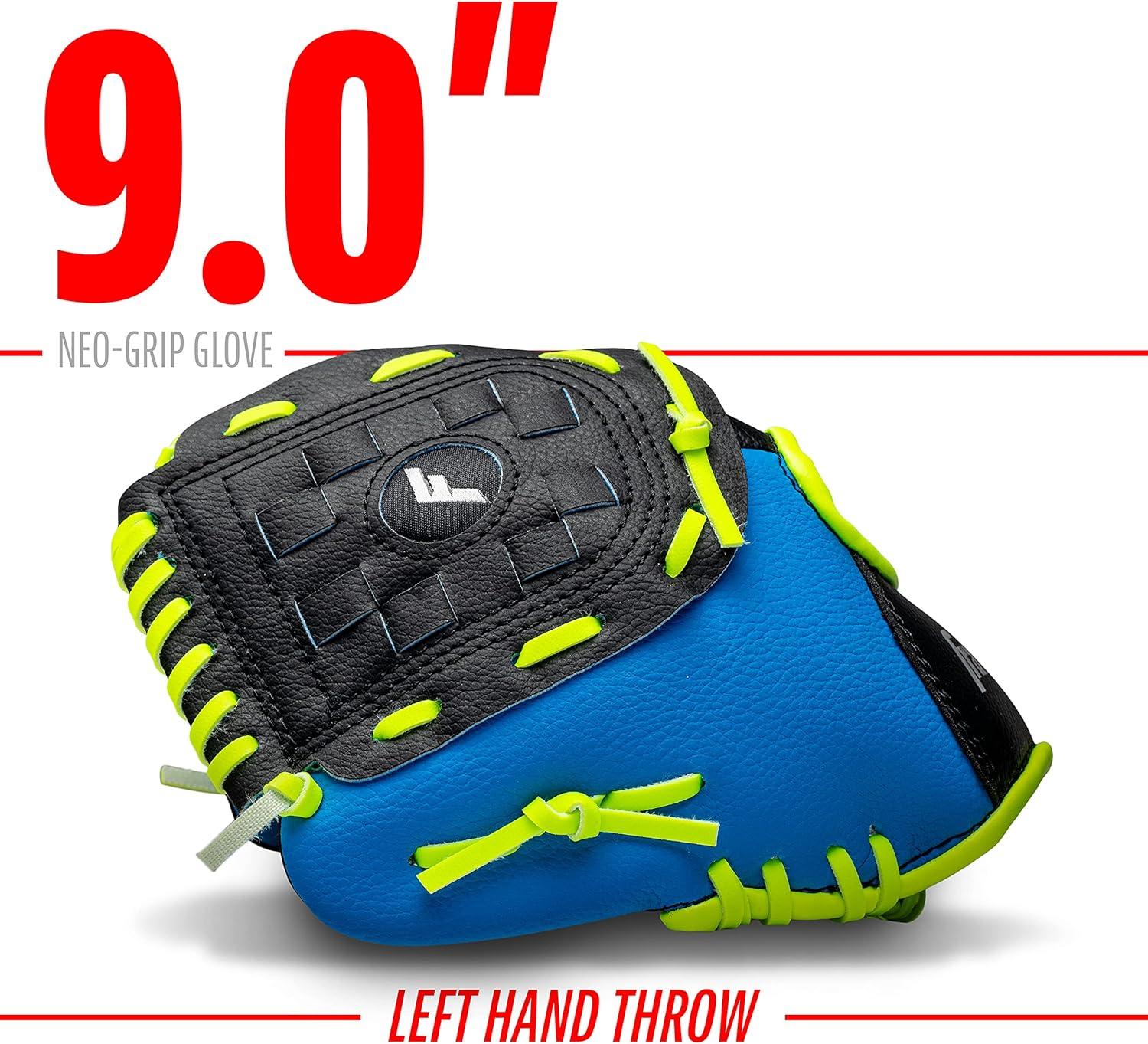 image:imageFranklin Sports Kids Baseball Glove NeoGrip Boys Girls Youth Tball Glove Teeball Baseball Softball MittBlue
