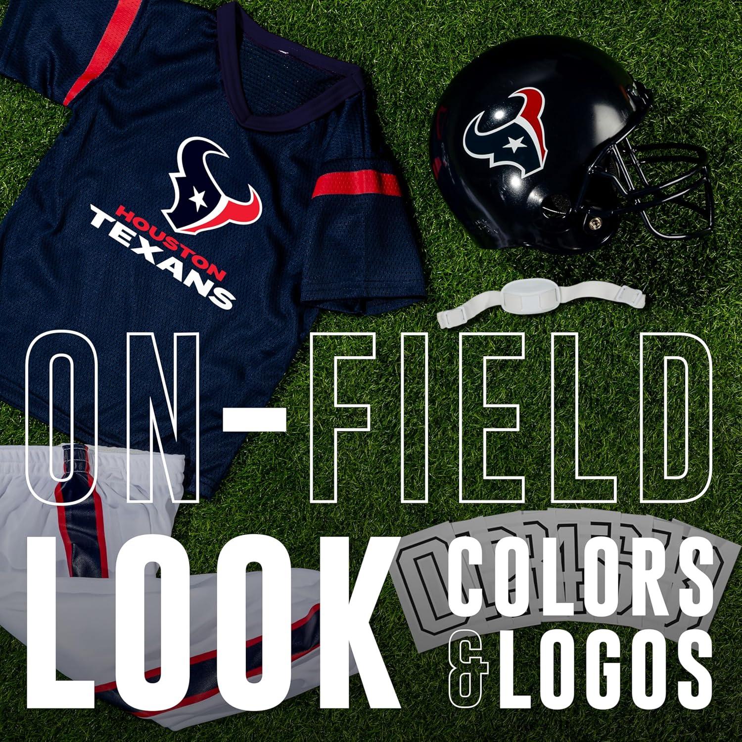 image:imageFranklin Sports NFL Kids Football Uniform Set NFL Youth Football Costume for Boys amp GirlsHouston Texans
