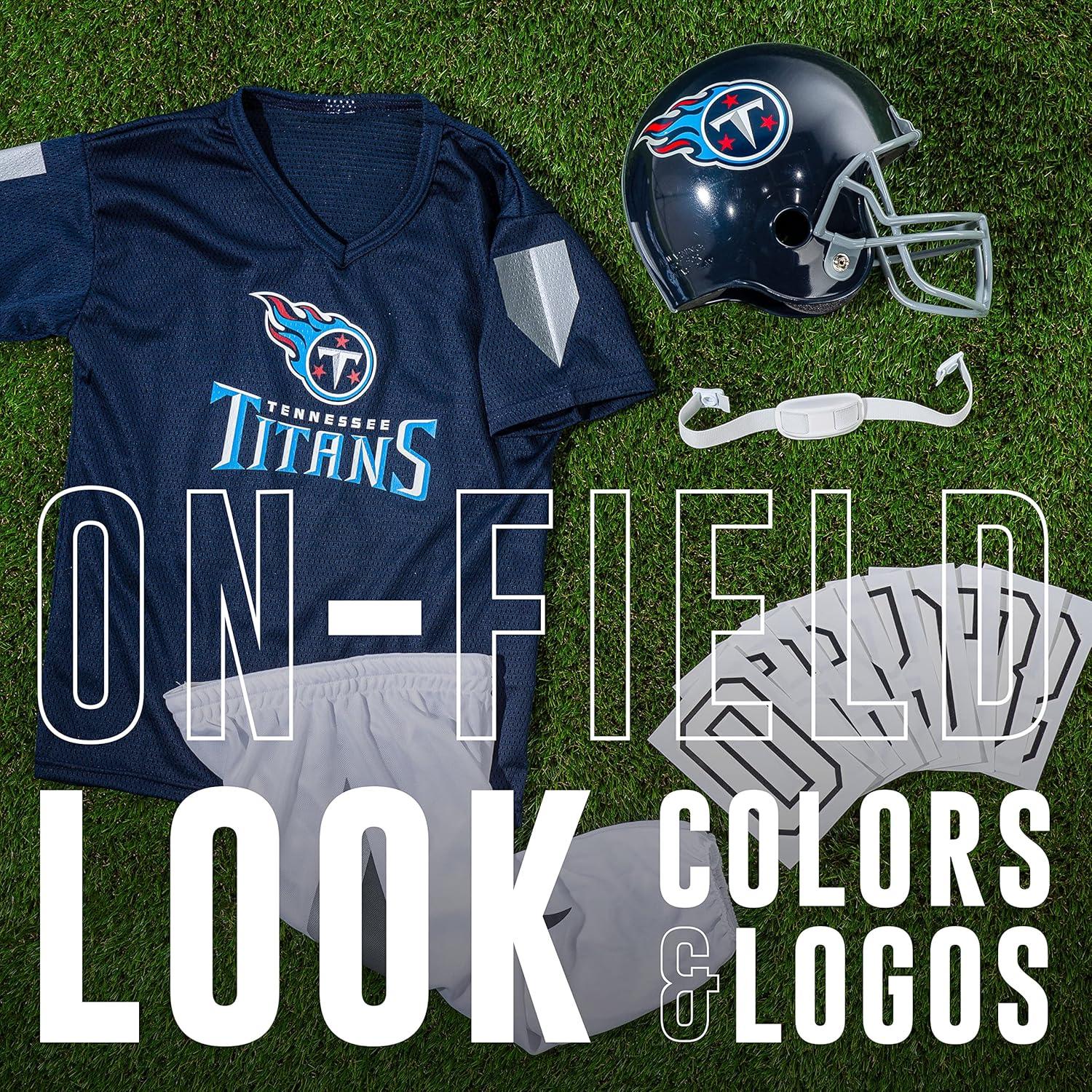 image:imageFranklin Sports NFL Kids Football Uniform Set NFL Youth Football Costume for Boys amp GirlsTennessee Titans